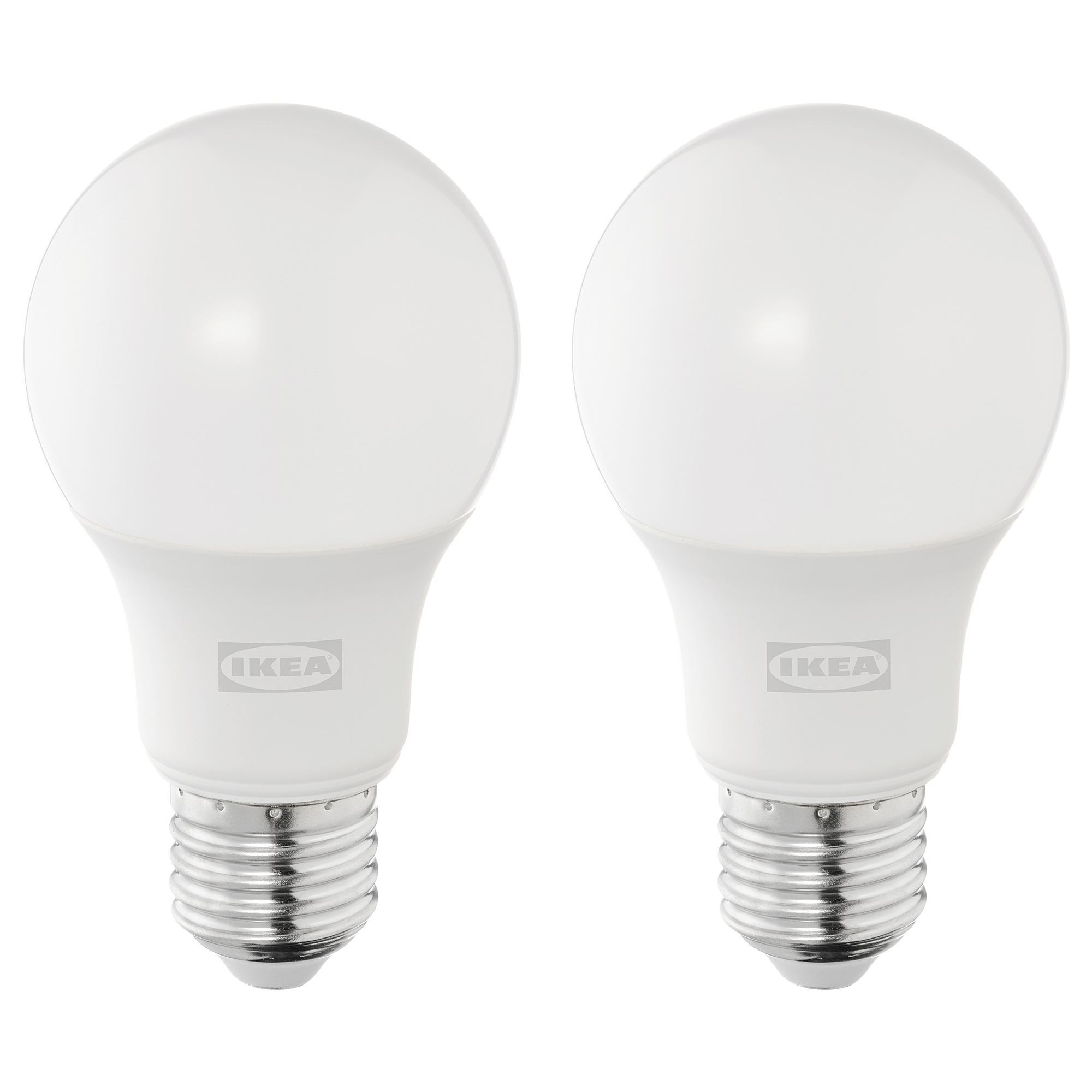 LED ampul E27, Işık rengi: Sıcak beyaz (2700 Kelvin), 470 lm, 2 adet