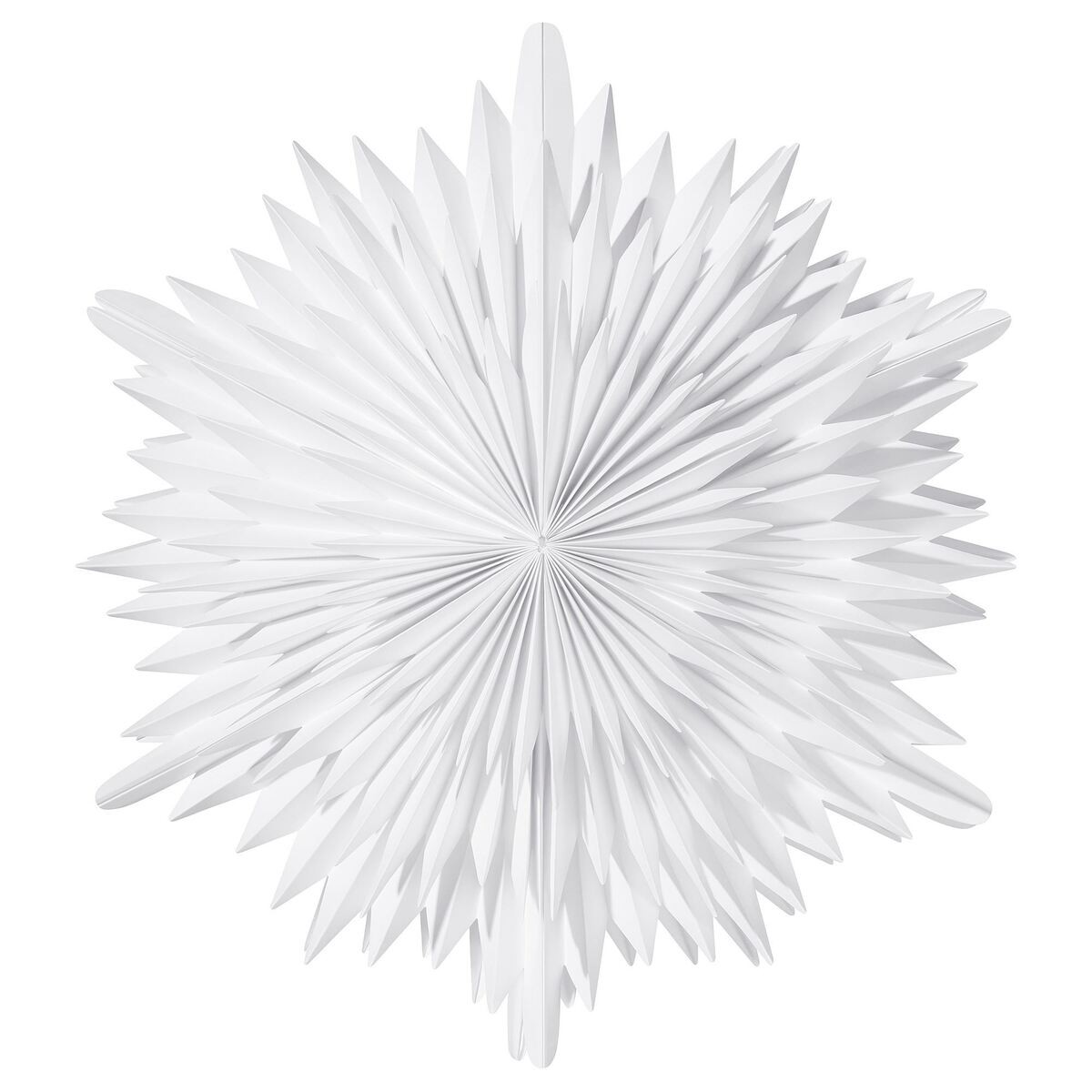Abajur başlığı, beyaz, 60 cm