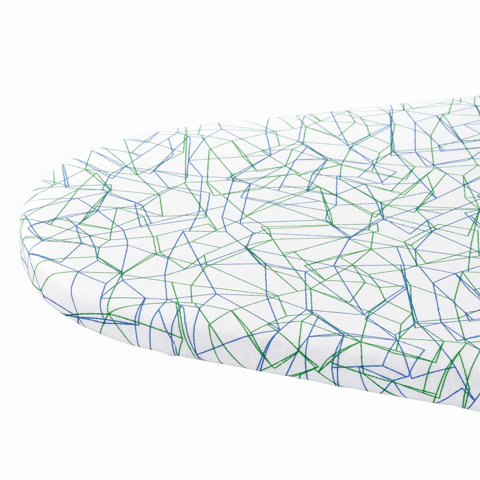 Ütü masası, beyaz, 108x33 cm