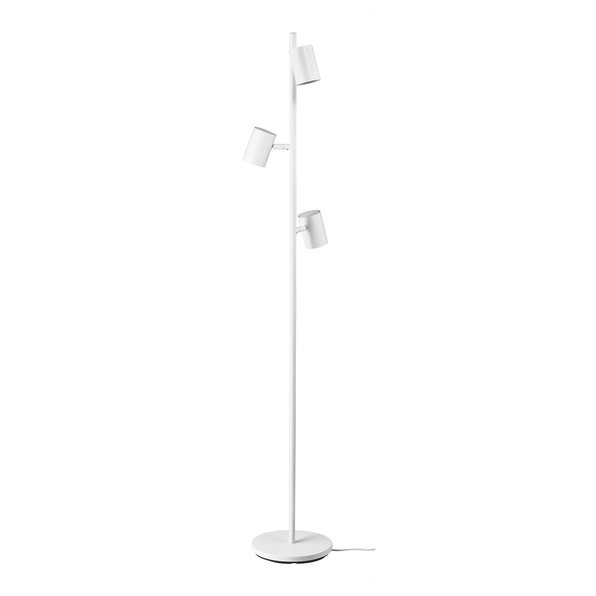 Yer lambası, beyaz, 160 cm