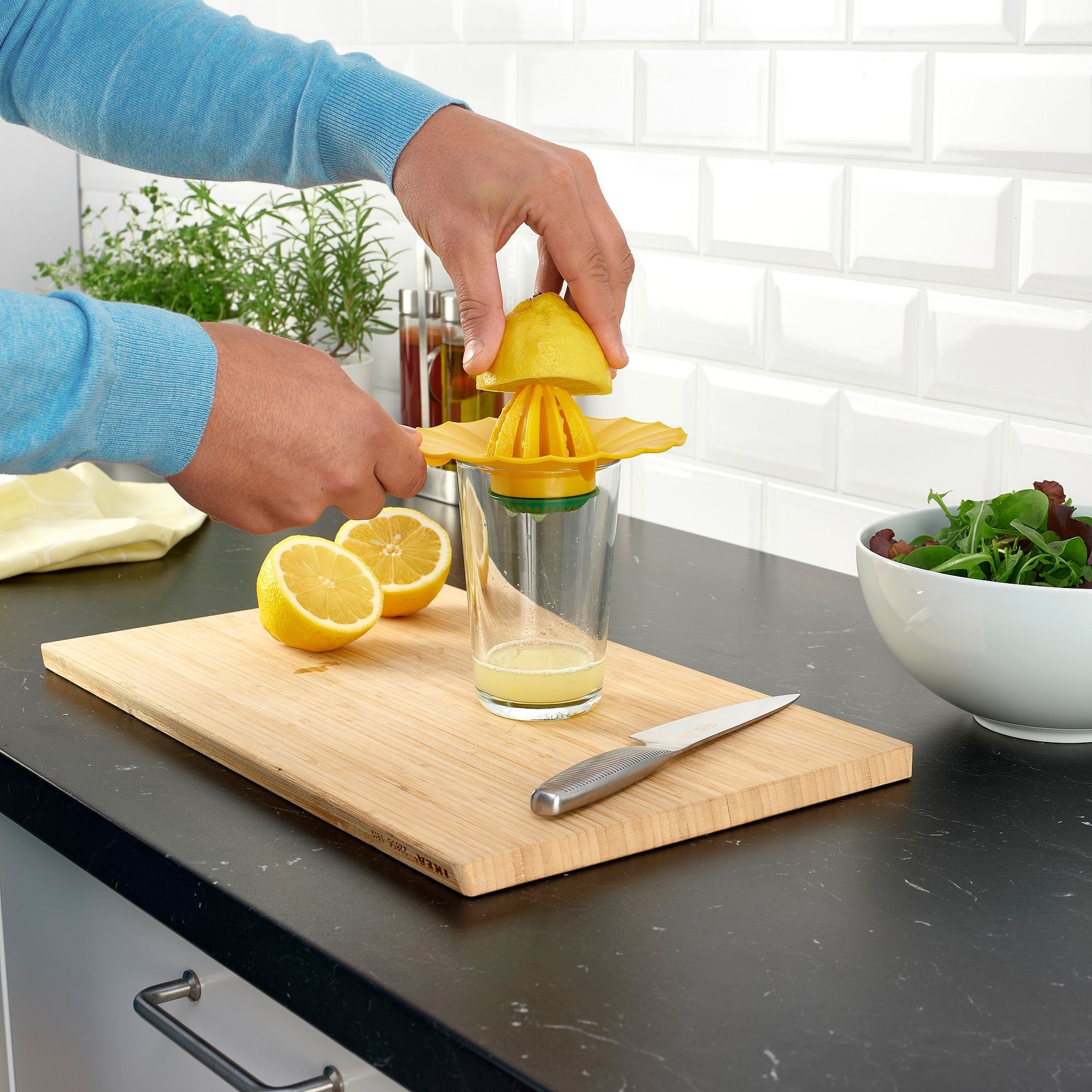 Limon sıkacağı, sarı-yeşil, 15 cm