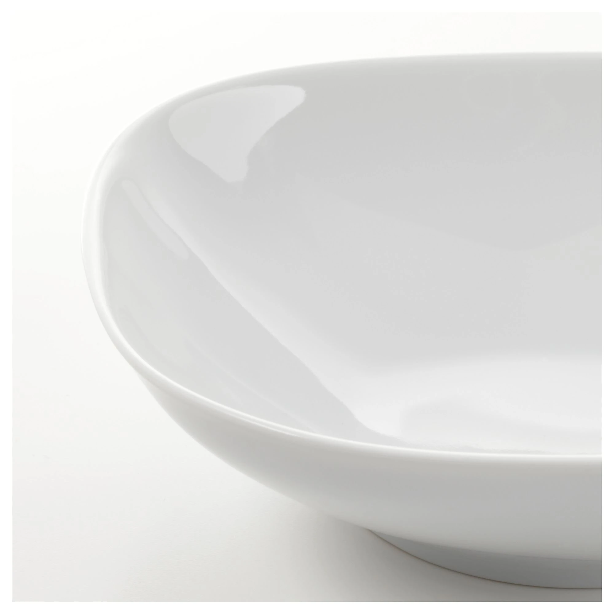 Yemek takımı, beyaz, 18 parça