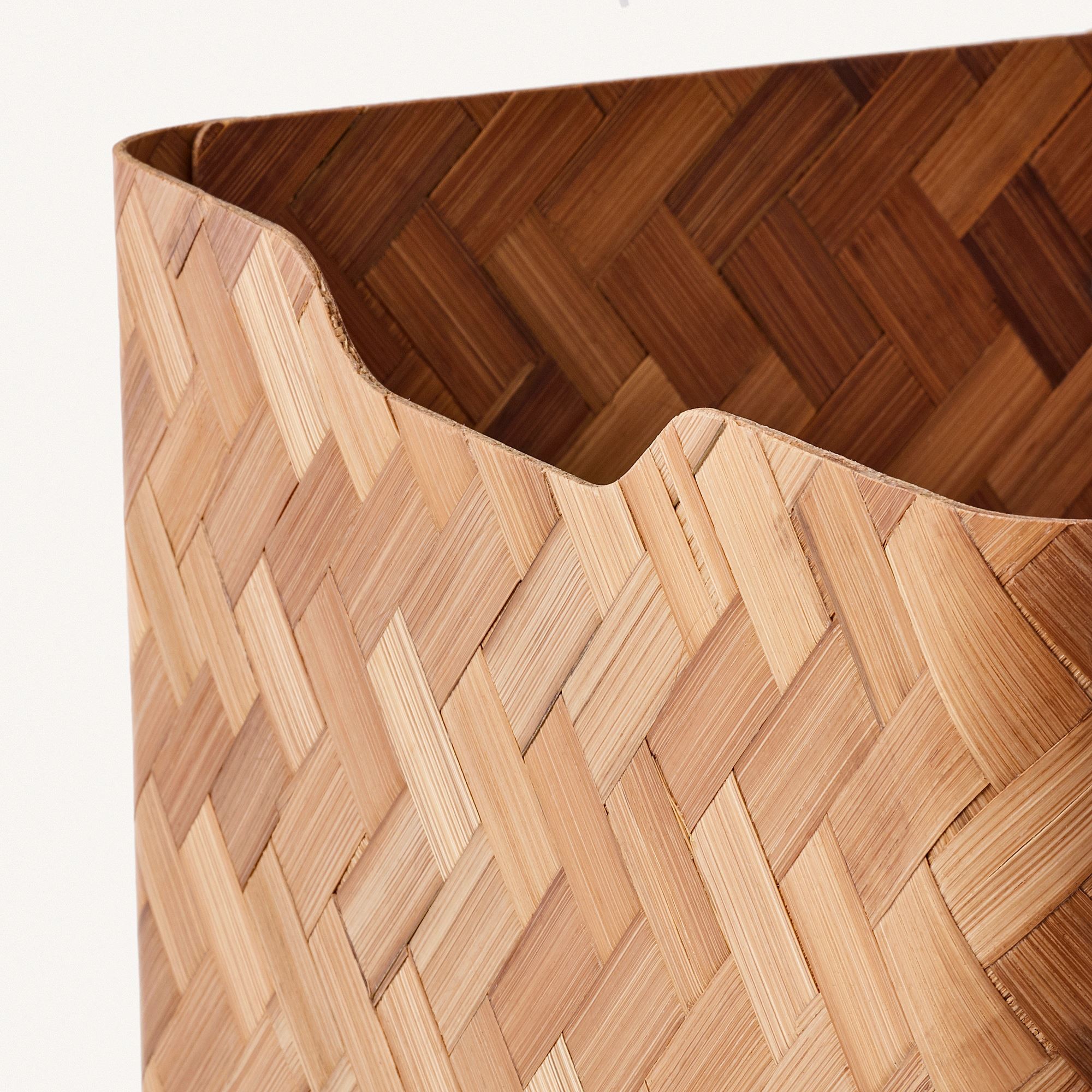 Kutu, bambu, 25x32x25 cm