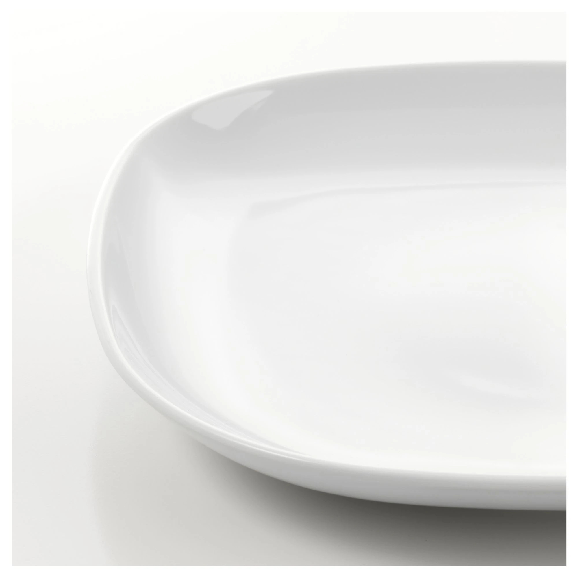 Yemek takımı, beyaz, 18 parça