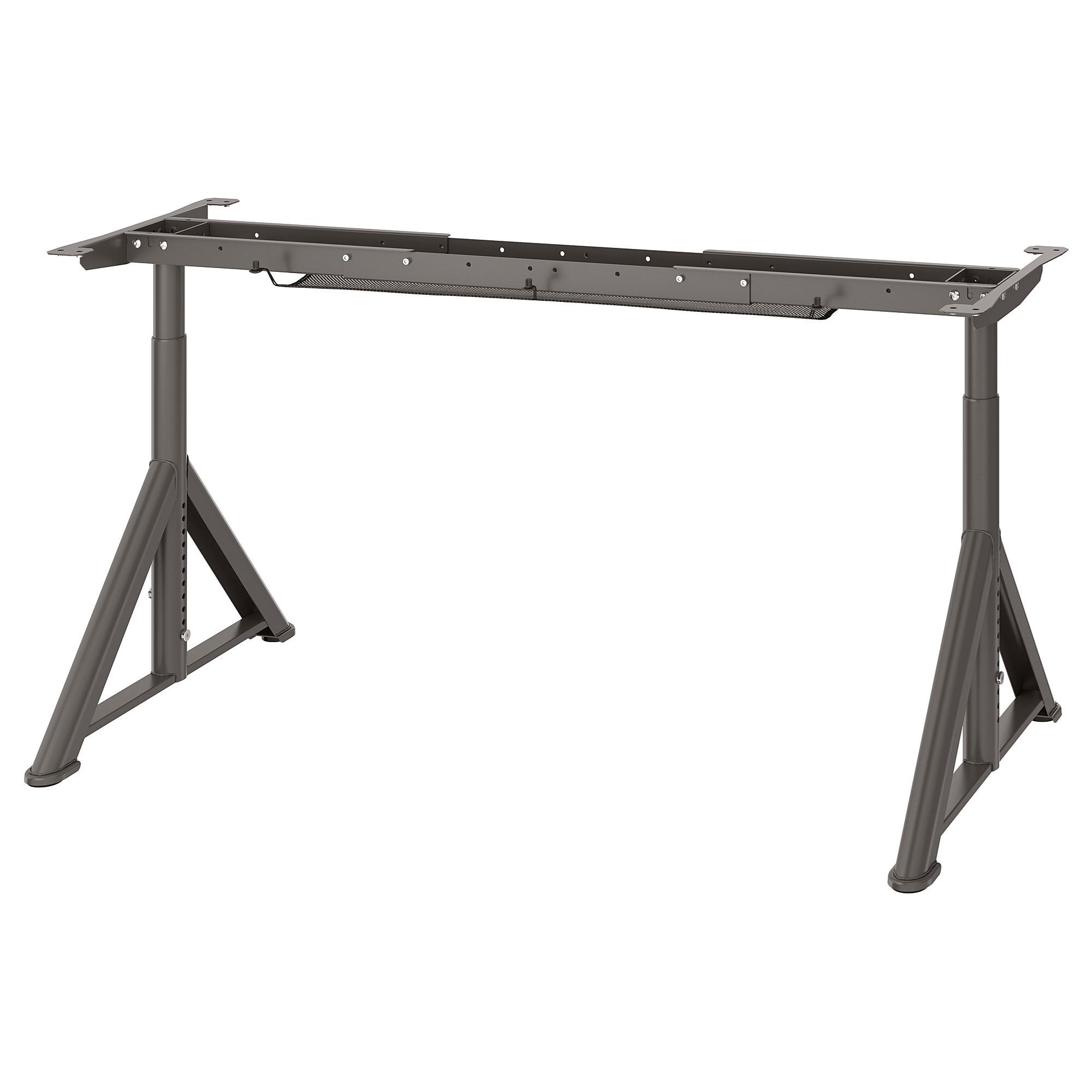 Çalışma masası iskeleti, koyu gri, 146x67x76 cm