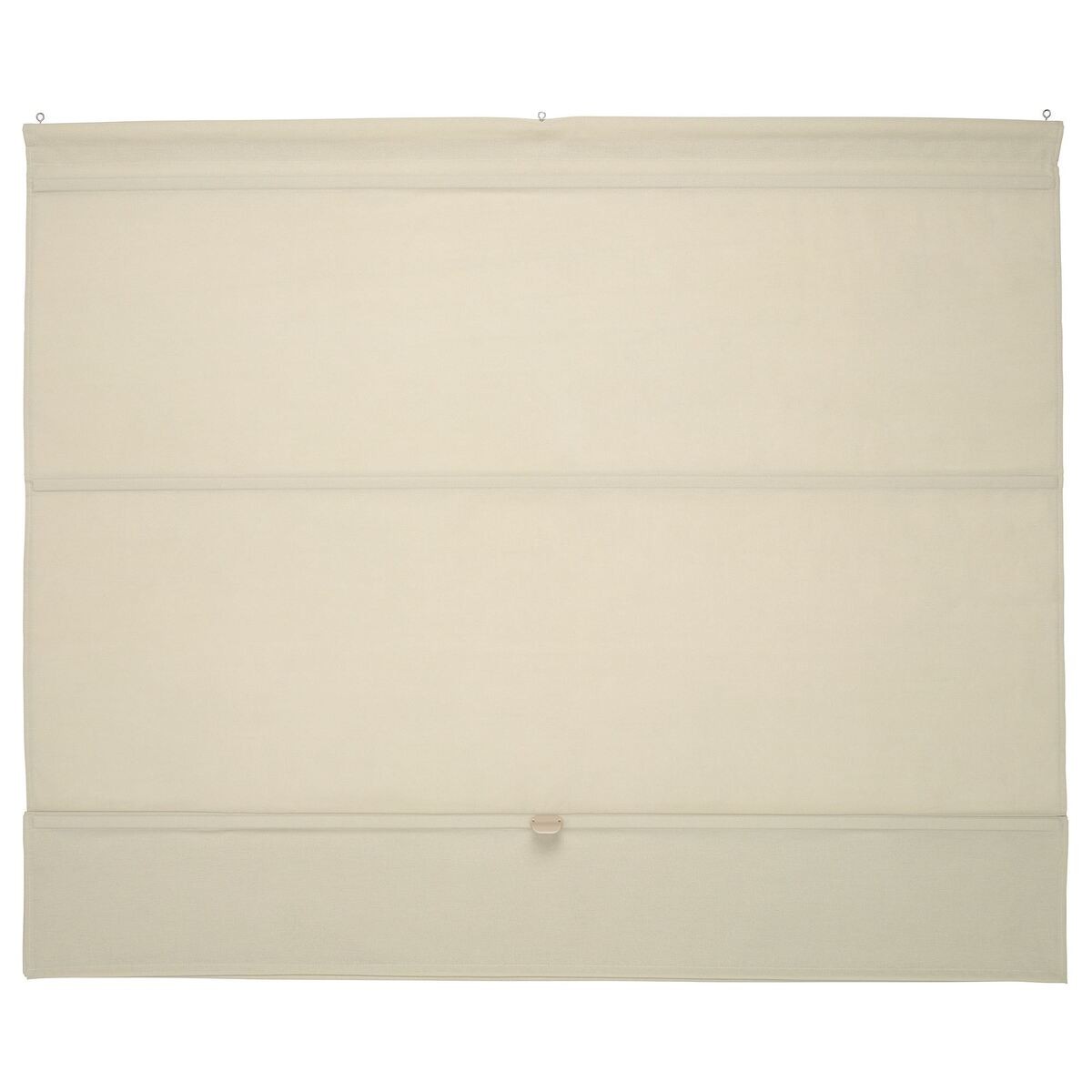 Katlamalı stor perde, bej, 120x160 cm, ışığı geçirir