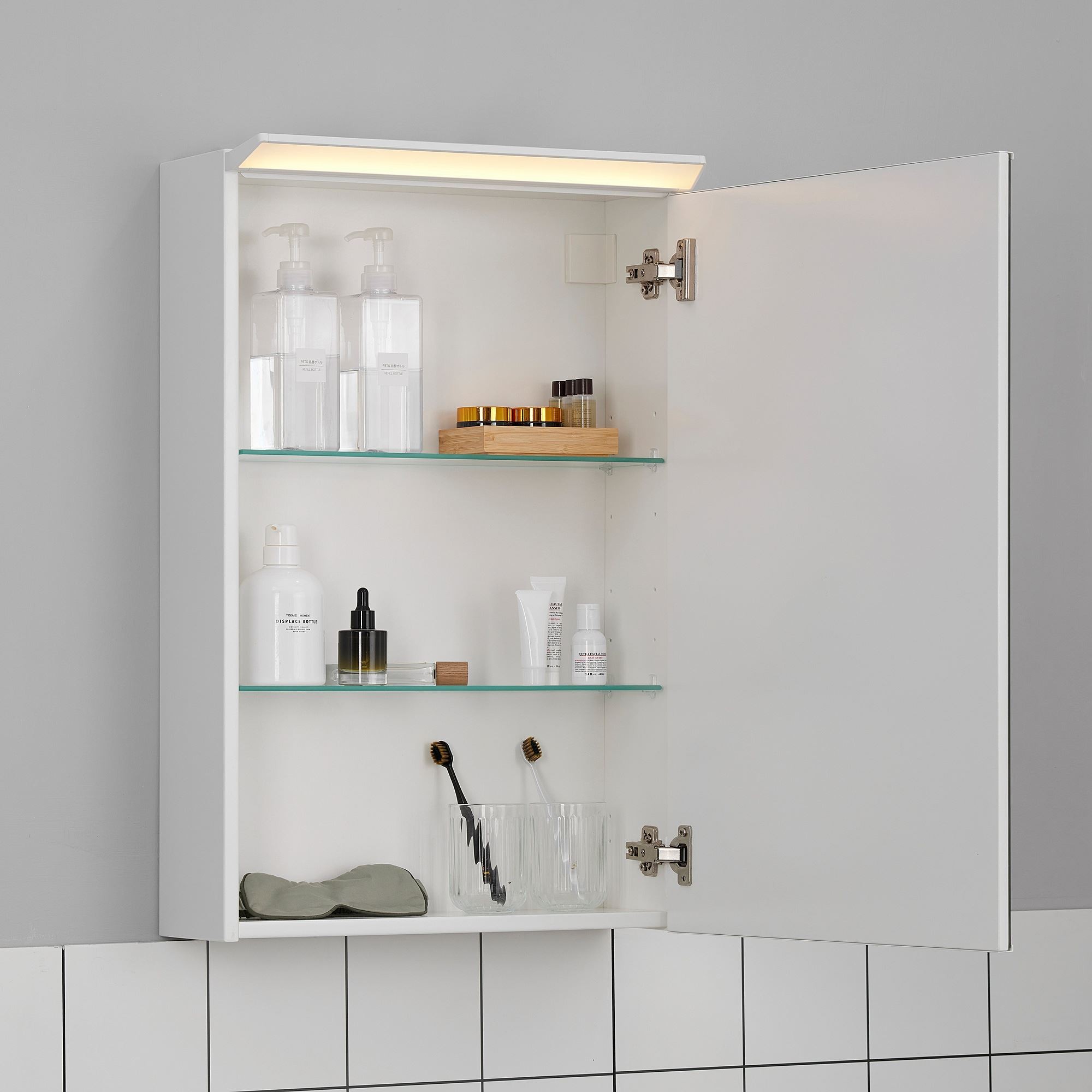 Banyo duvar dolabı, 50x17x75 cm