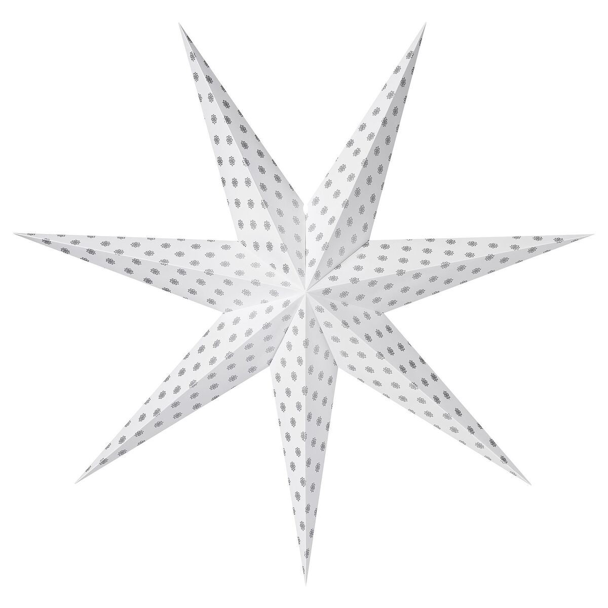 Abajur başlığı, beyaz-gri, 90 cm