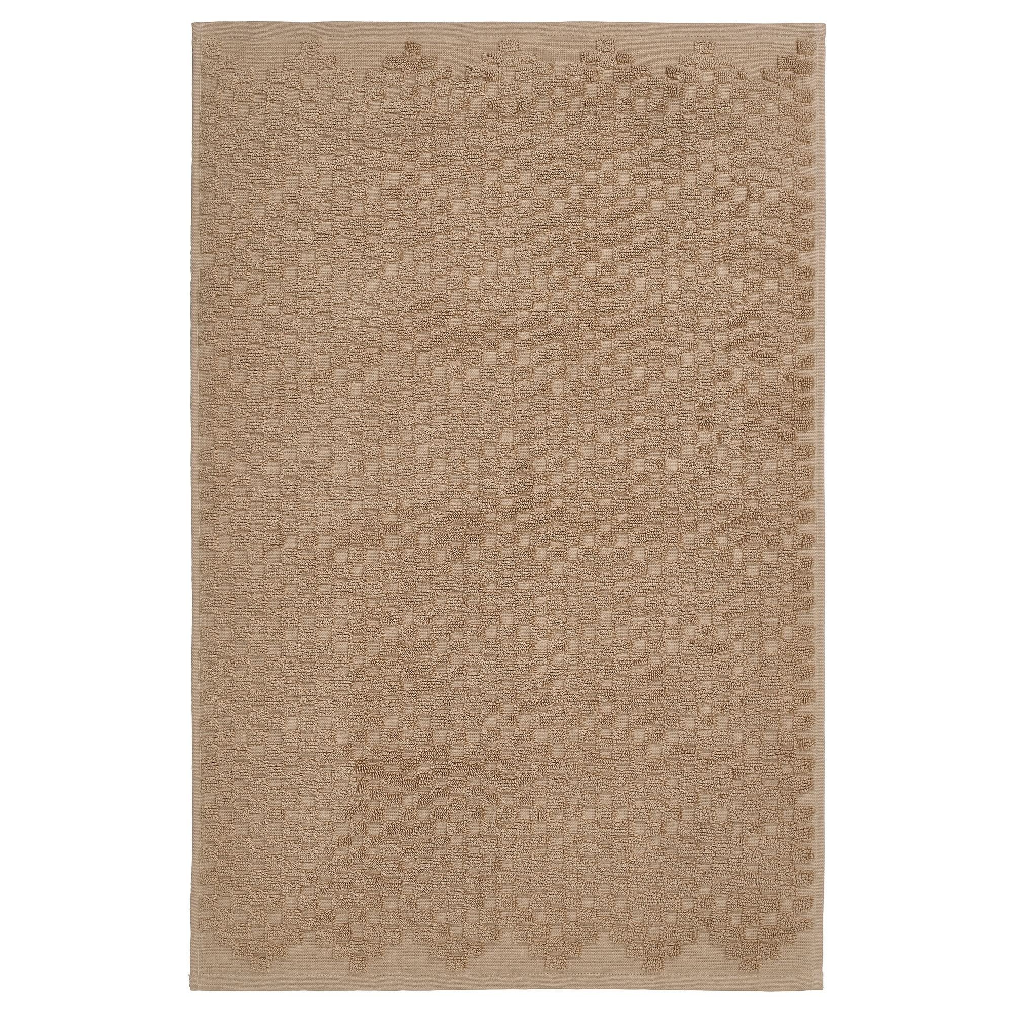 Banyo paspası, bej, 50x80 cm