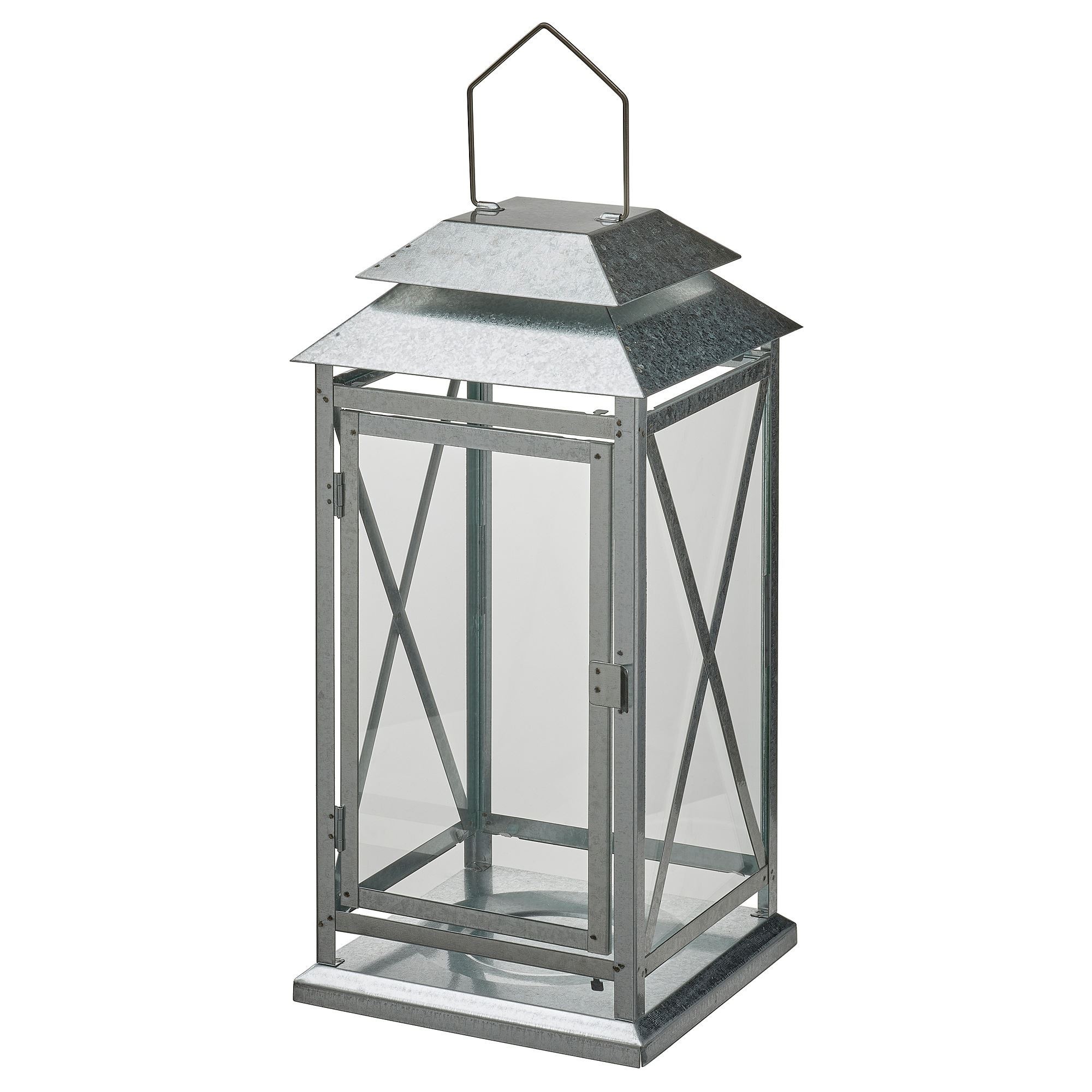 Fener, galvanizli, 44 cm