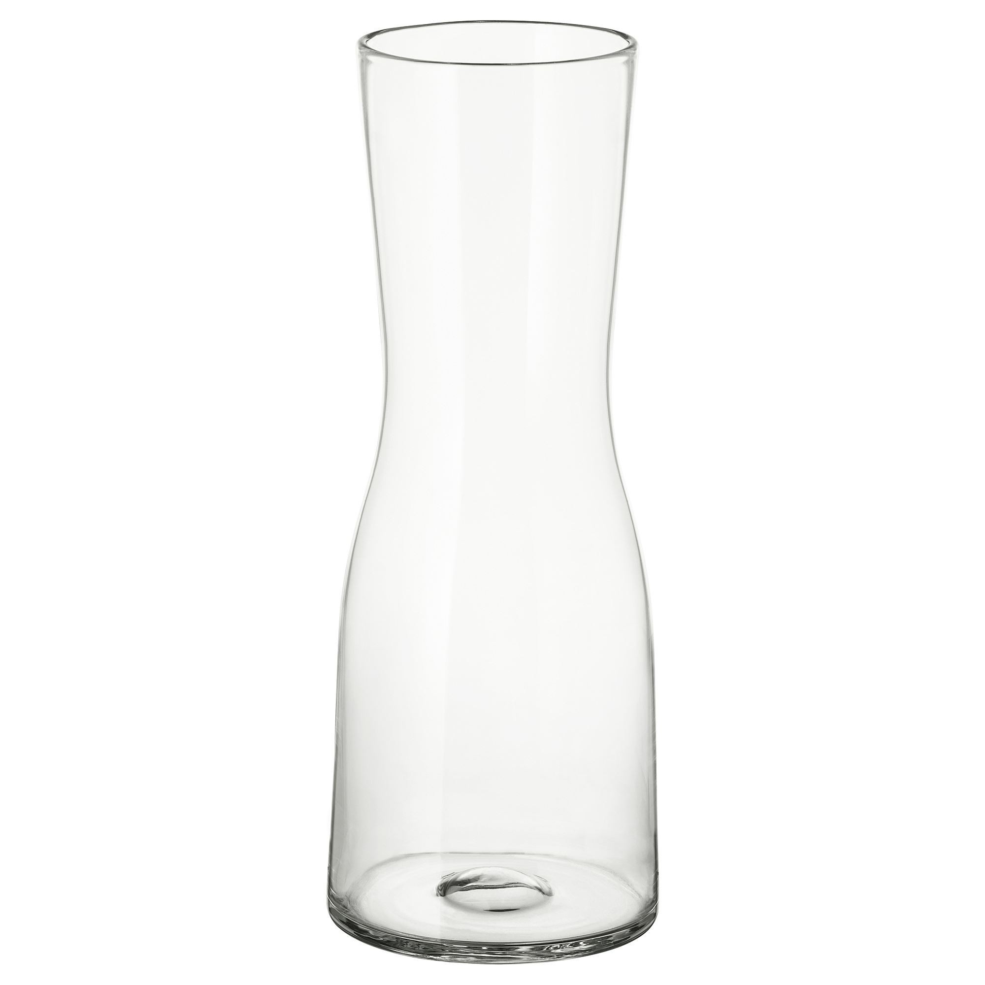 Cam vazo, saydam cam, 30 cm