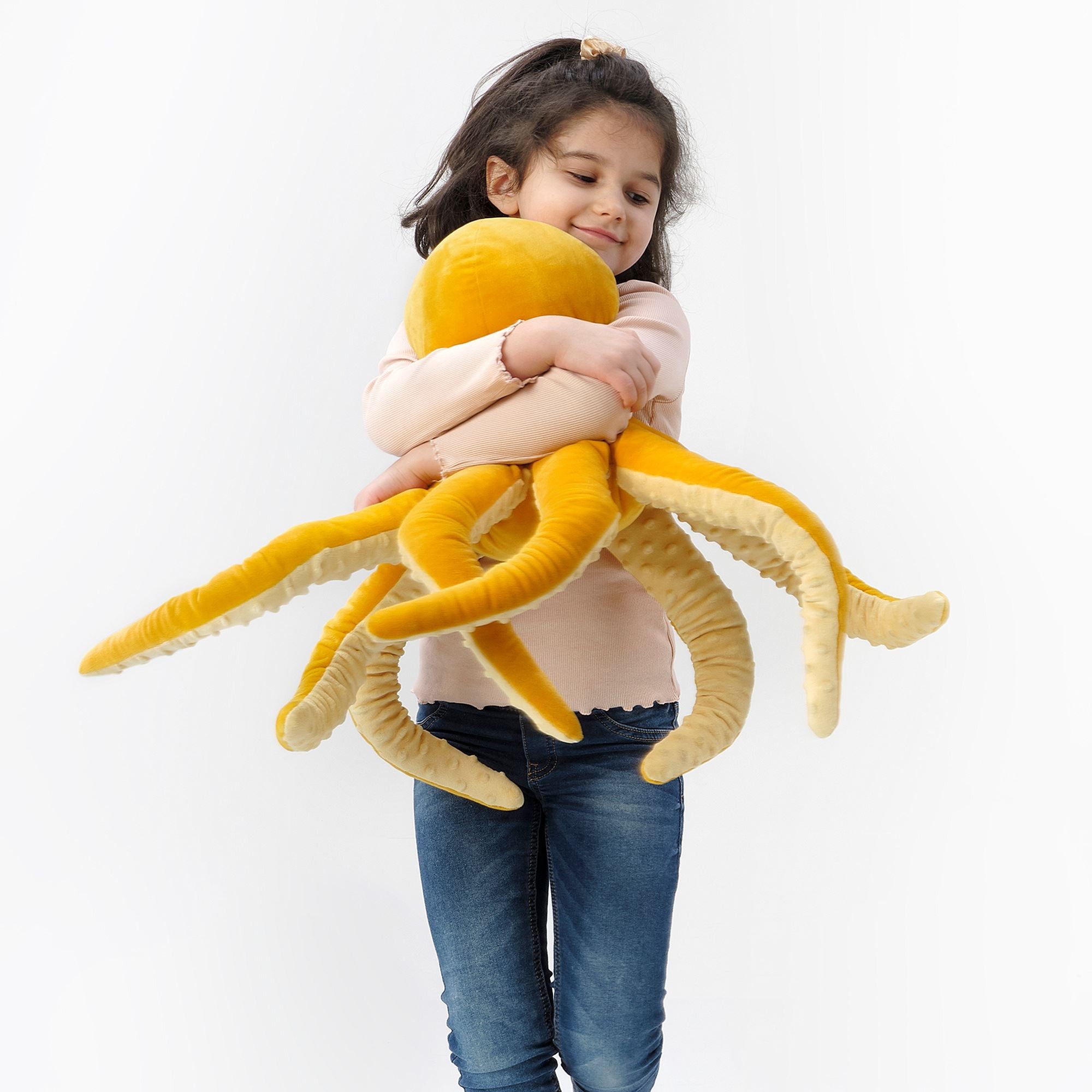 Yumuşak oyuncak, sarı, 50 cm