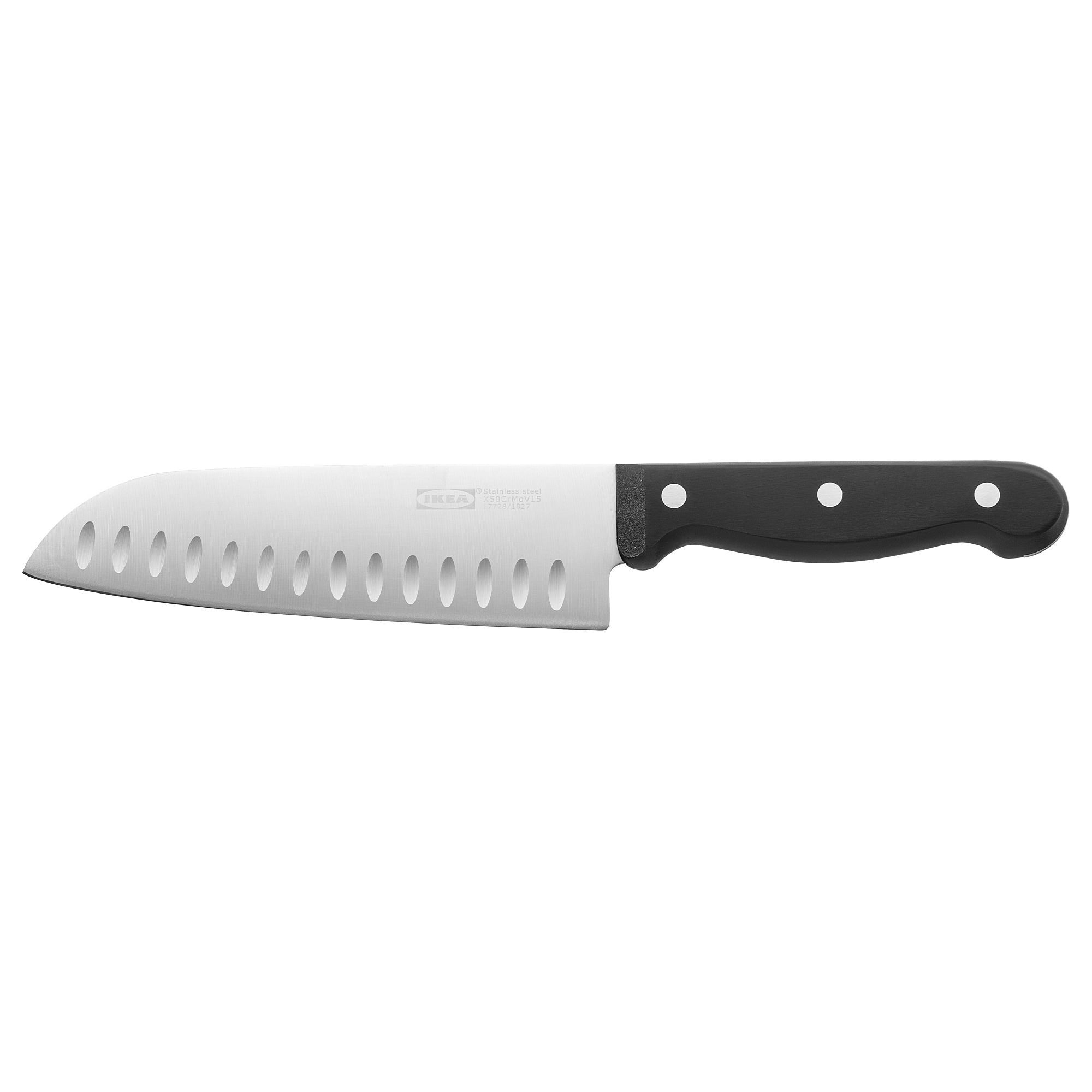 Sebze bıçağı, koyu gri, 16 cm