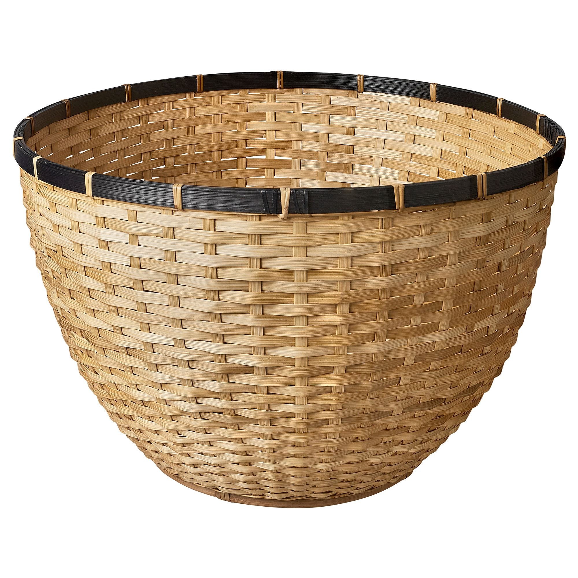 Sepet, bambu, 50x32 cm