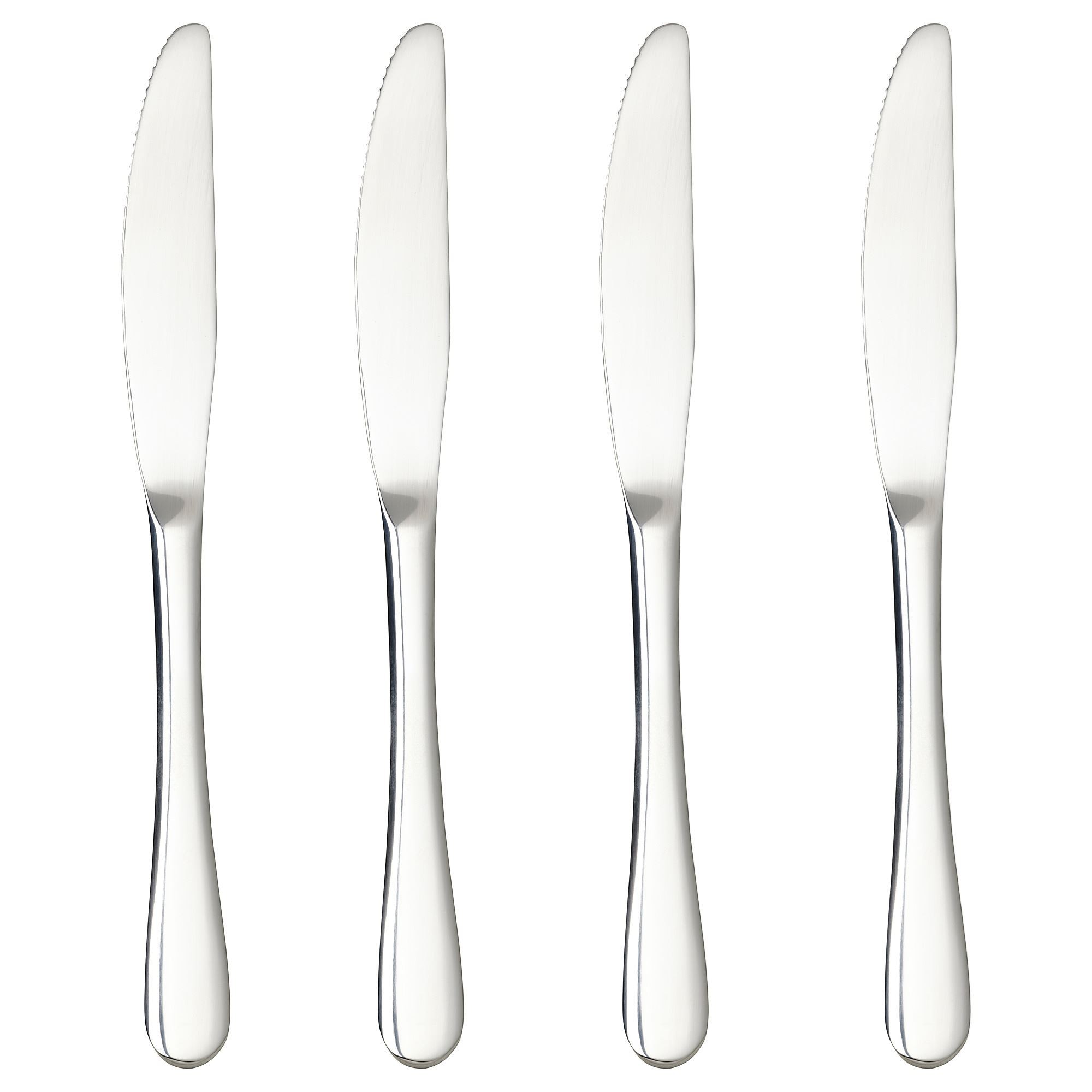 Bıçak, paslanmaz çelik, 21 cm, 4 adet