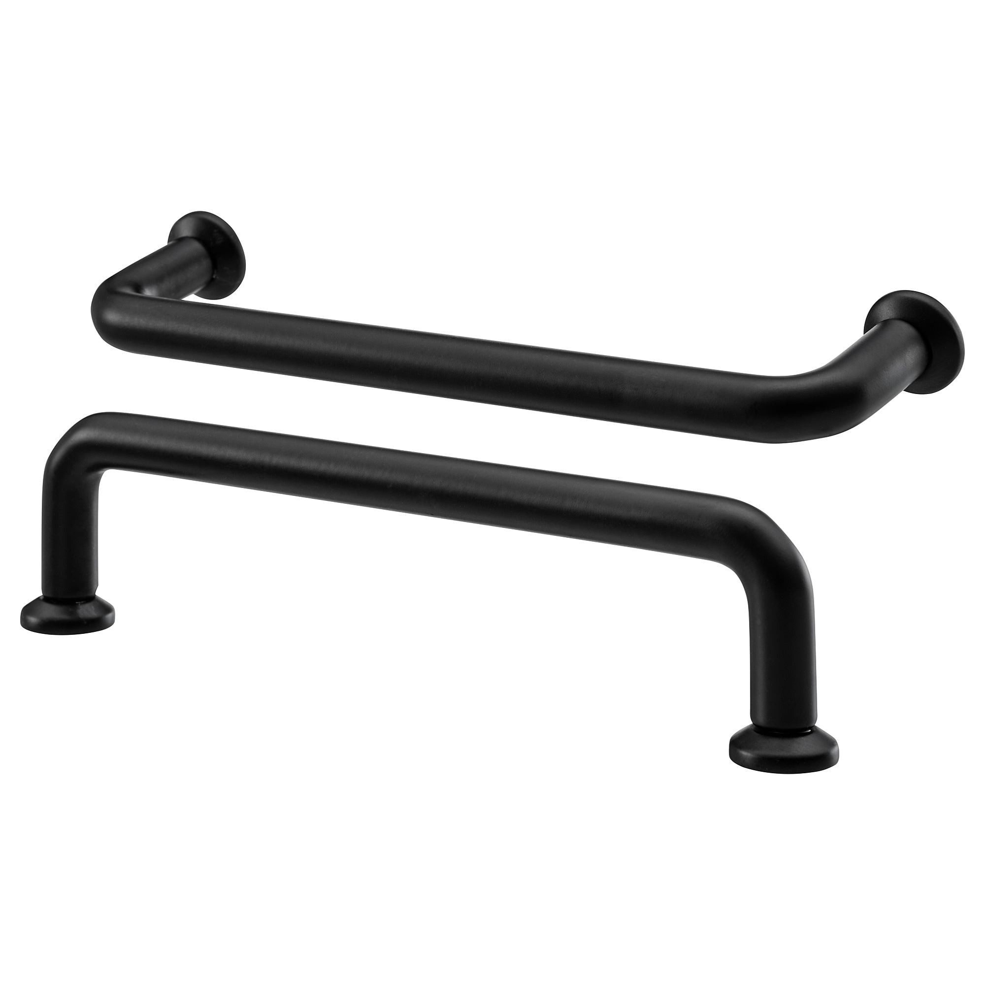 Kulp, siyah, 143 mm, 2 adet