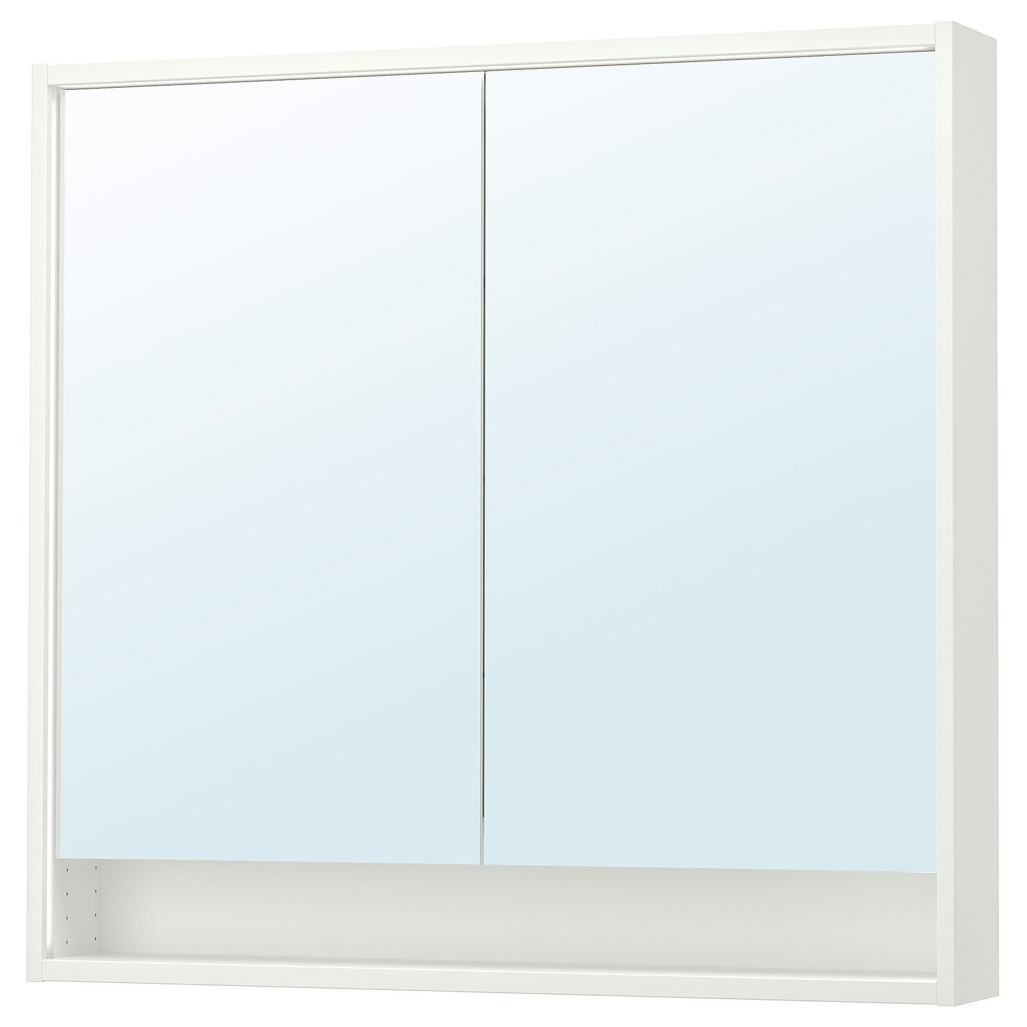 Banyo duvar dolabı, beyaz, 100x15x95 cm