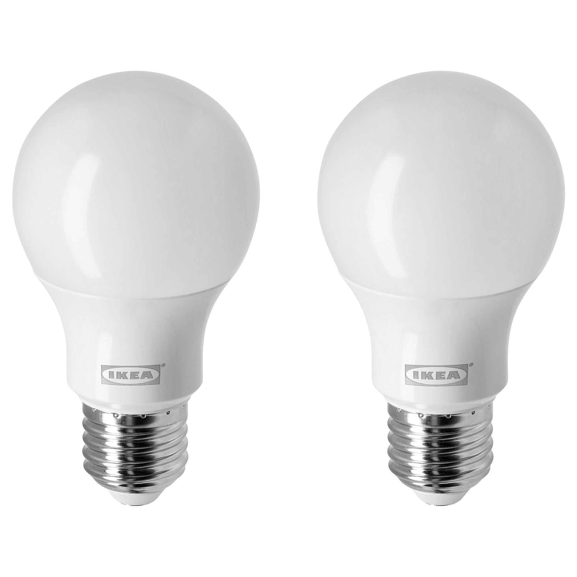 LED ampul E27, Işık rengi: Sıcak beyaz (2700 Kelvin), 806 lm, 2 adet