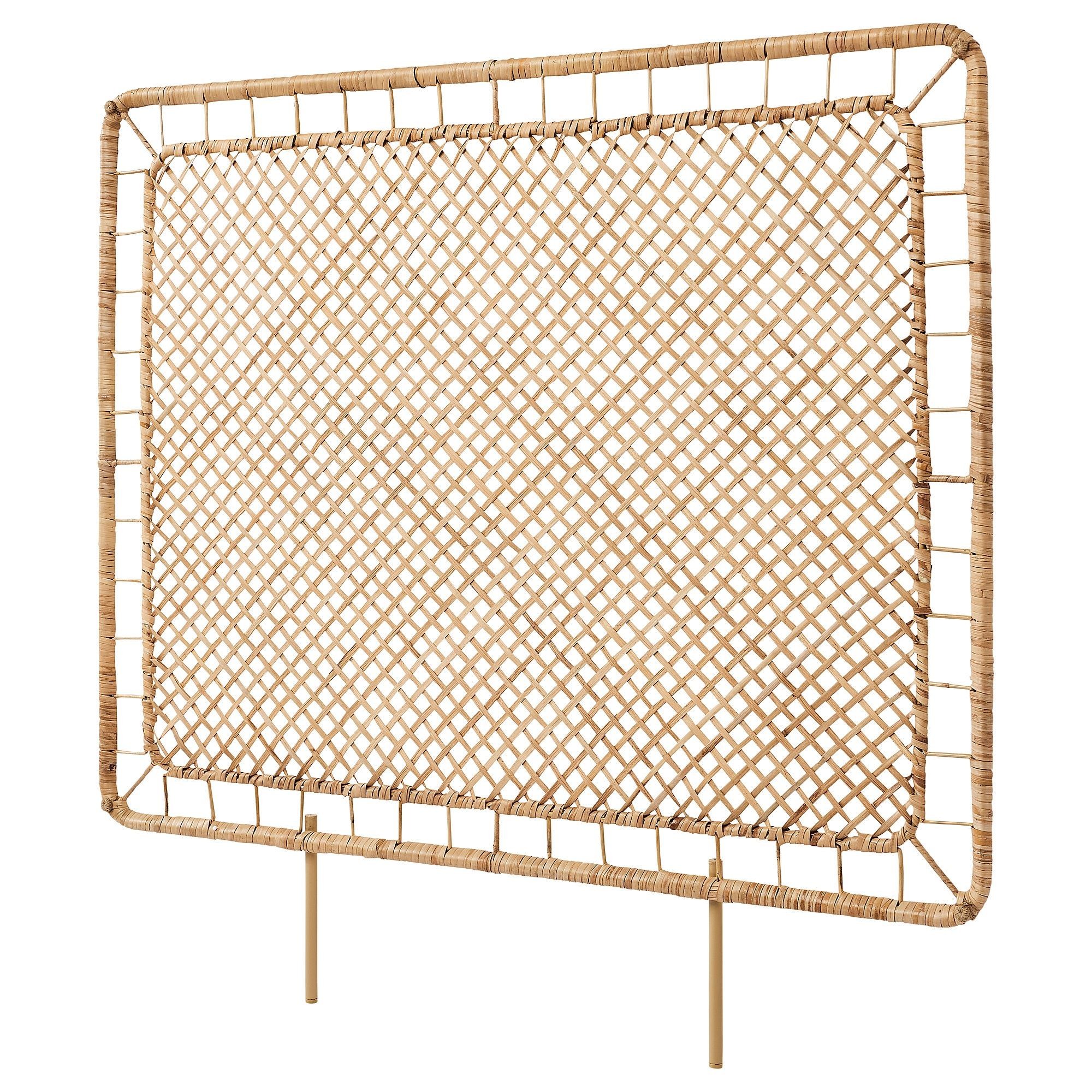 Yatak başı, rattan, el yapımı