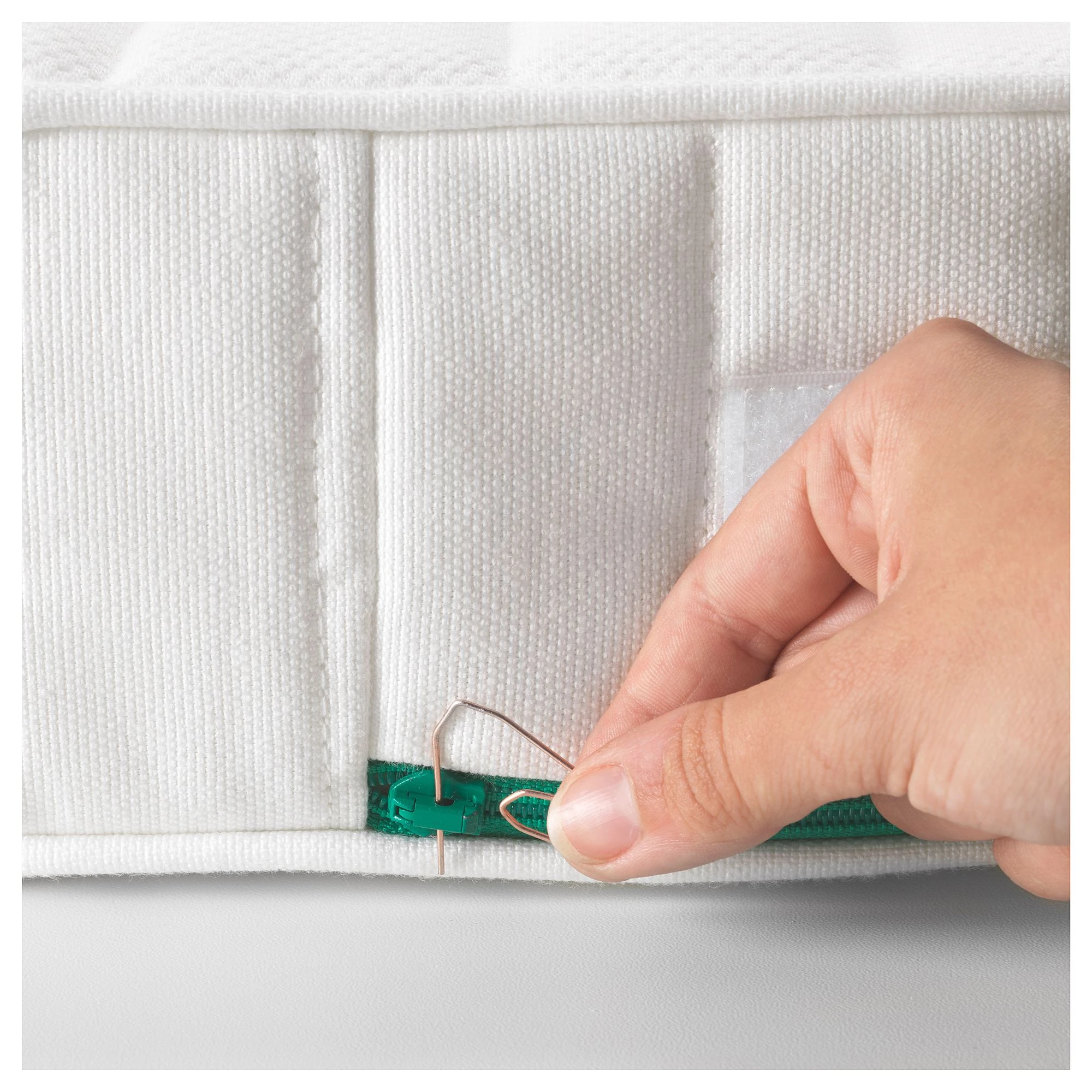 Uzayabilen çocuk yatağı, beyaz, 80x200 cm