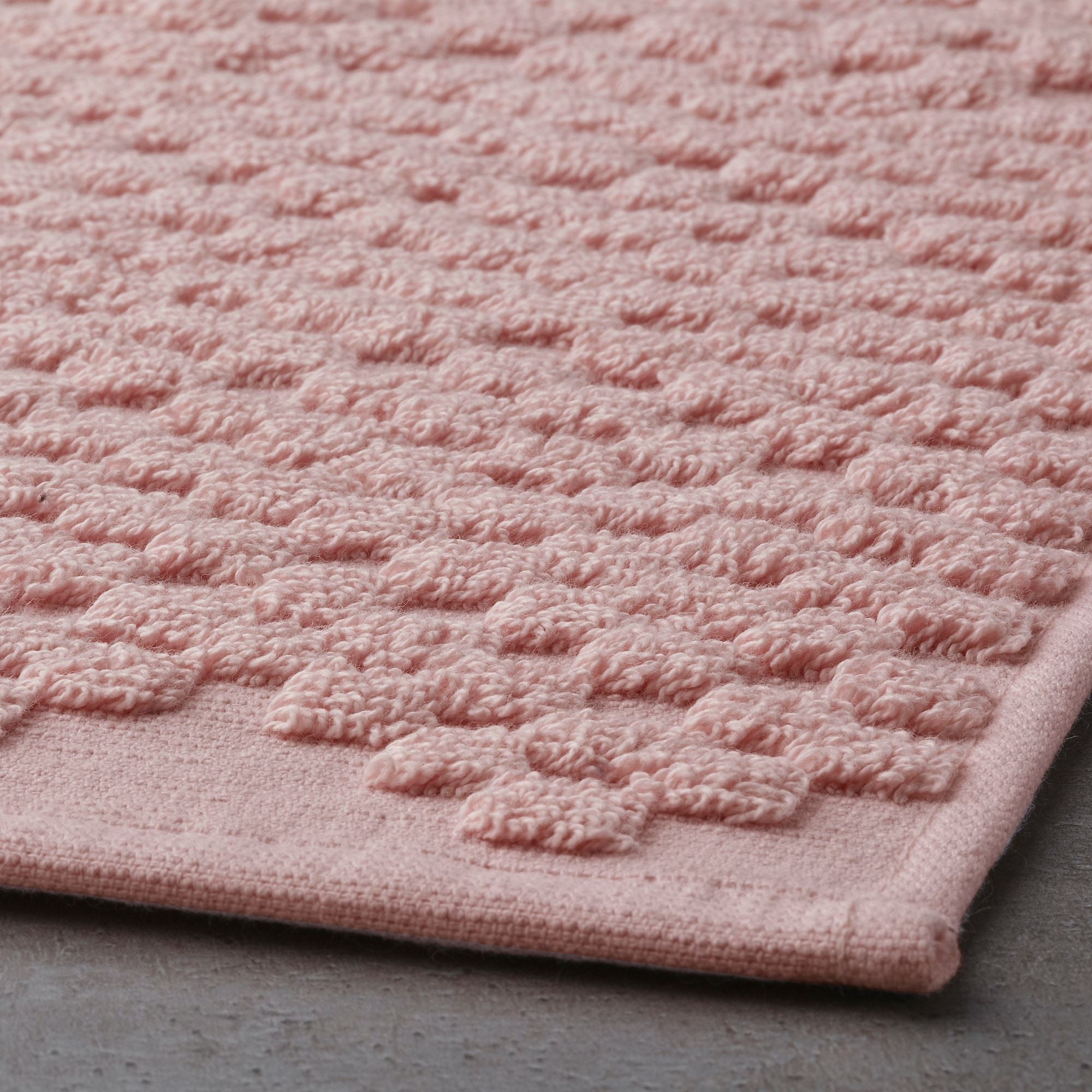 Banyo paspası, uçuk pembe, 50x80 cm