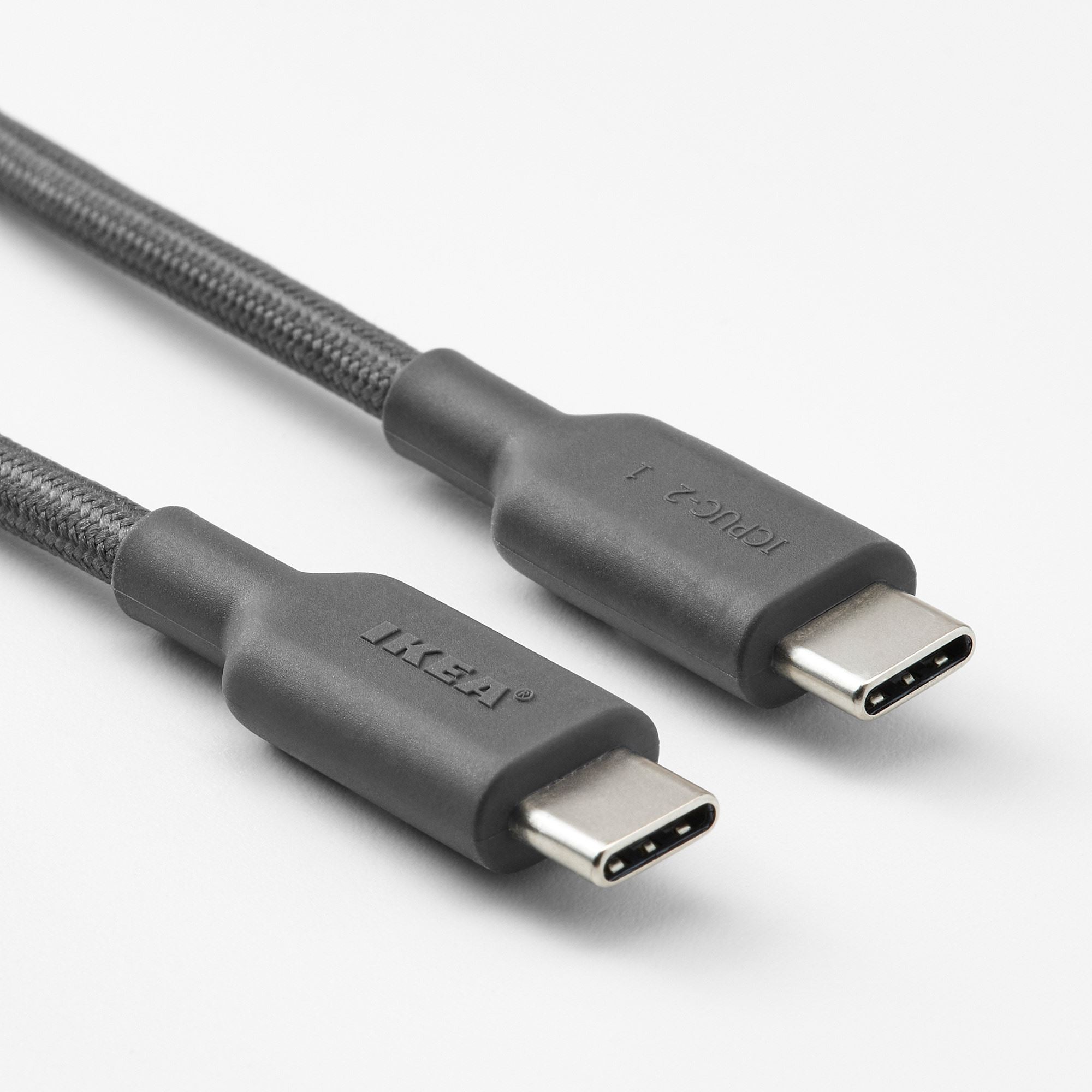 USB-C - USB-C kablo, koyu gri, 1.5 m