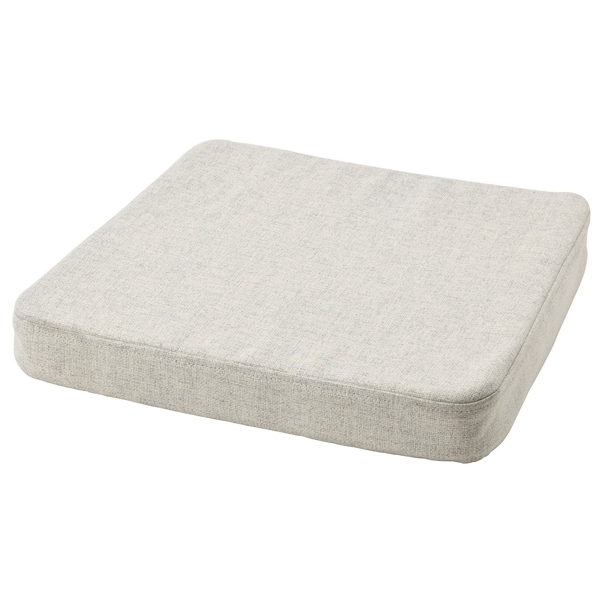 Sandalye minderi, bej, 39/35x37x5 cm