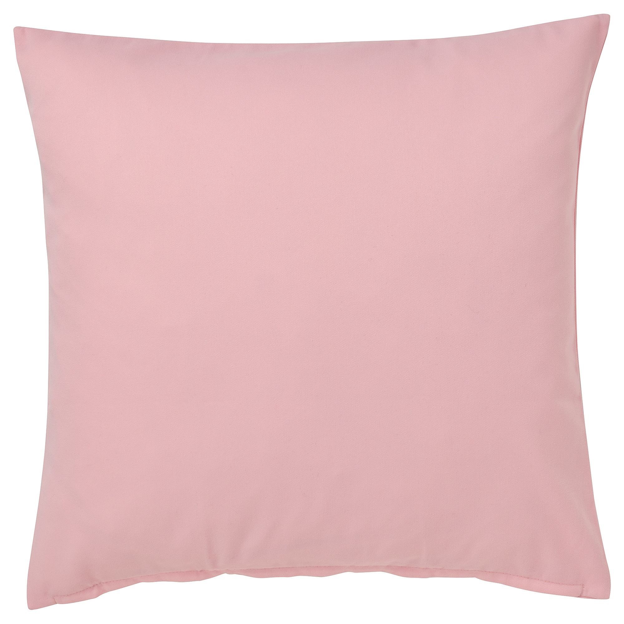 Kırlent kılıfı, pembe, 50x50 cm