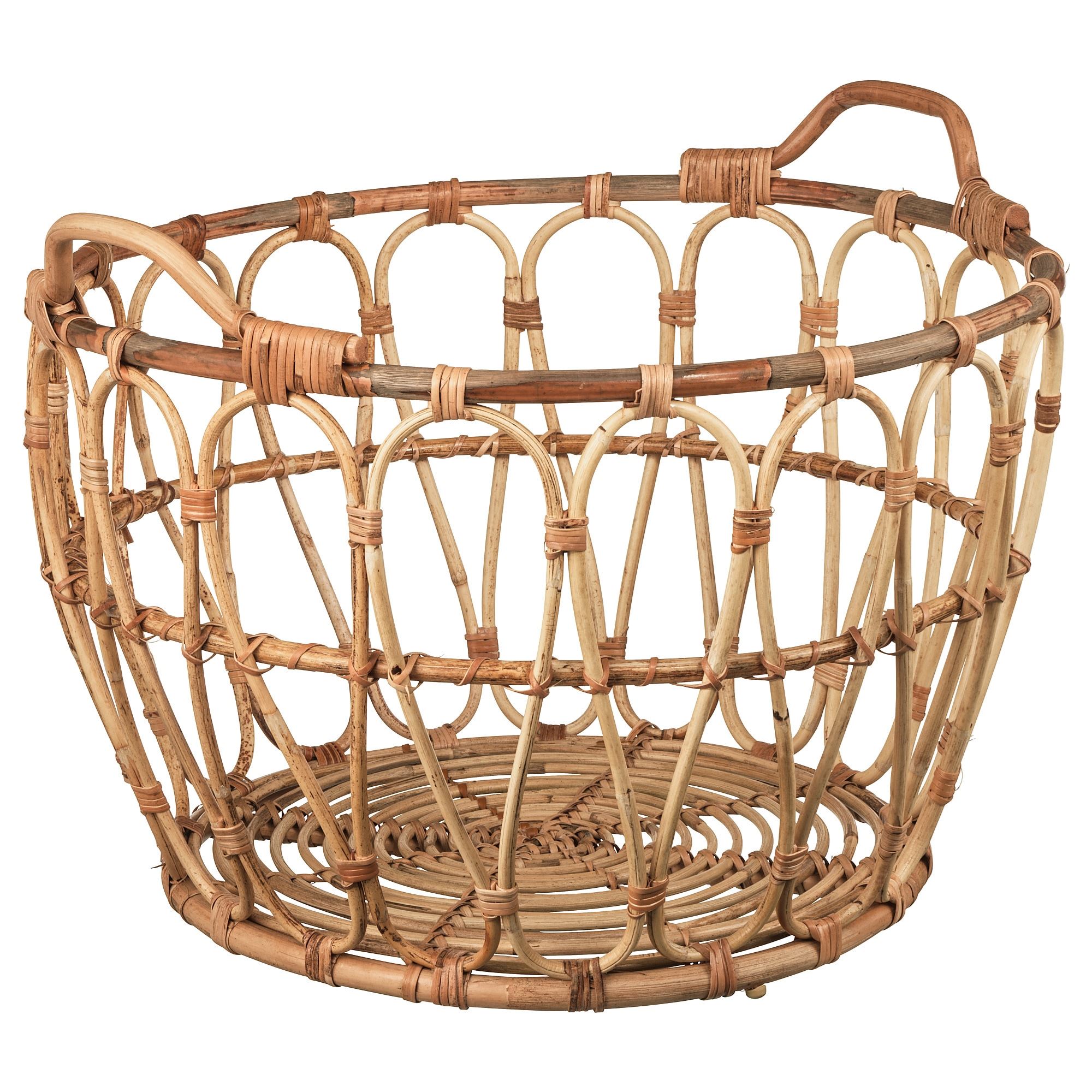 Sepet, rattan, 54x39 cm