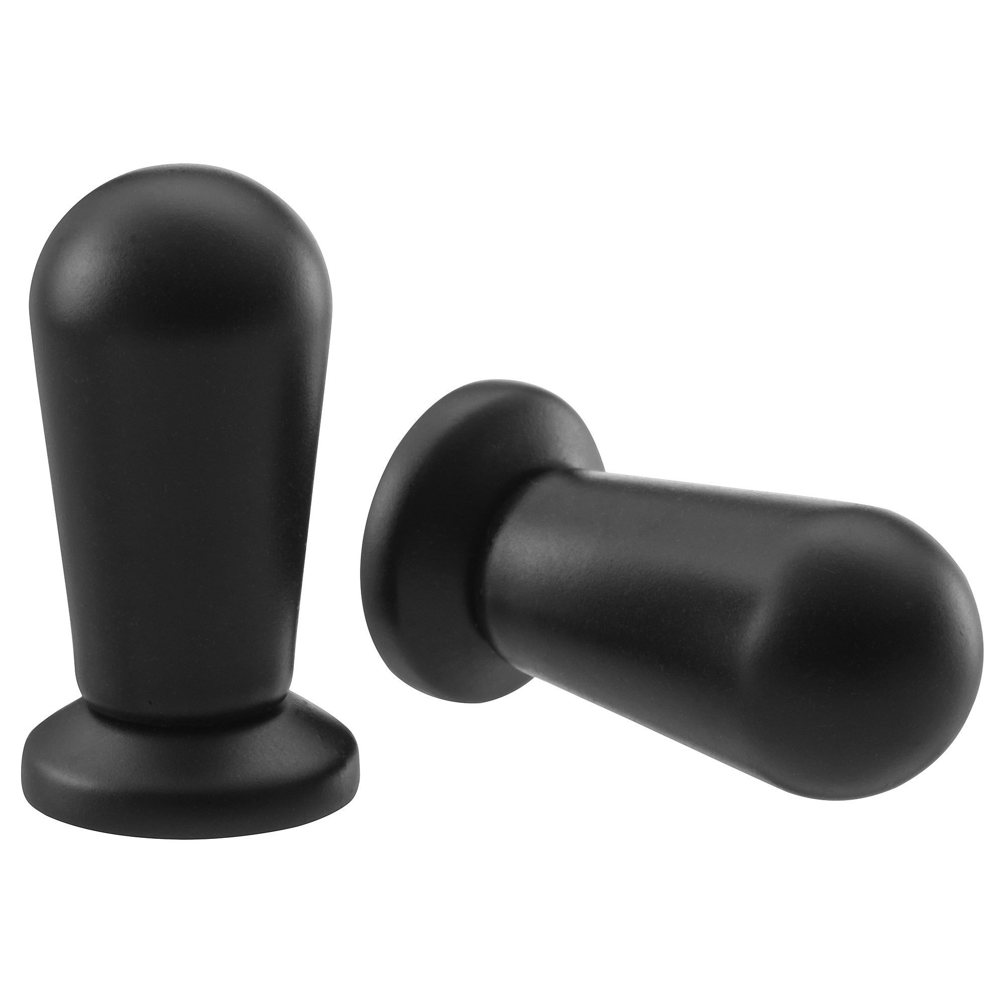 Topuz, siyah, 13 mm, 2 adet