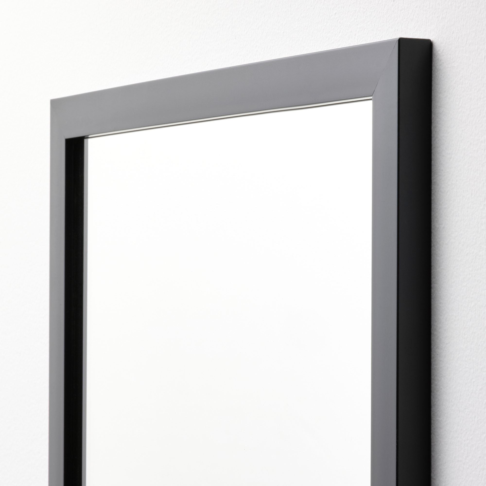 Boy aynası, siyah, 30x115 cm