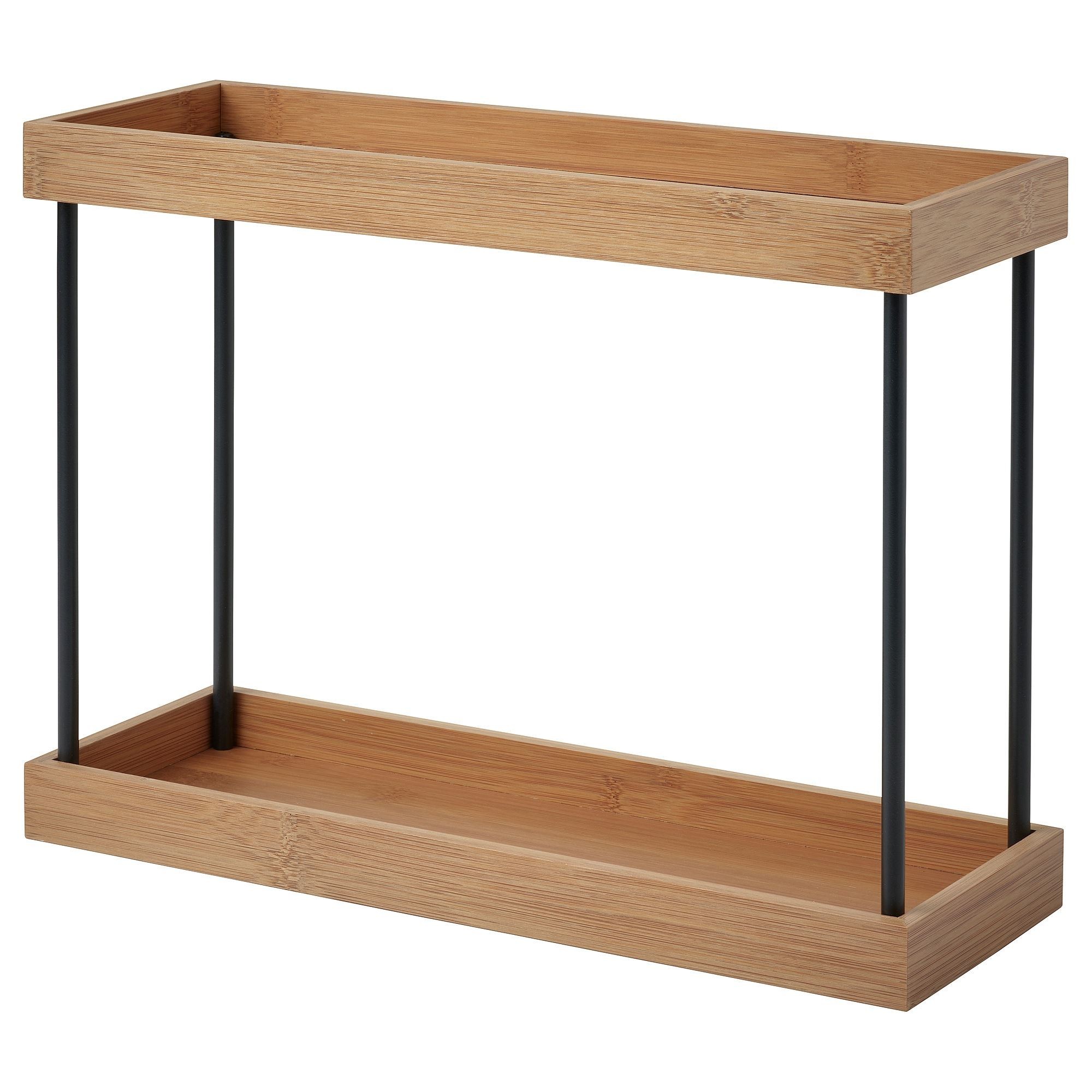 Tezgah üstü düzenleyici, bambu, 38x13x28 cm