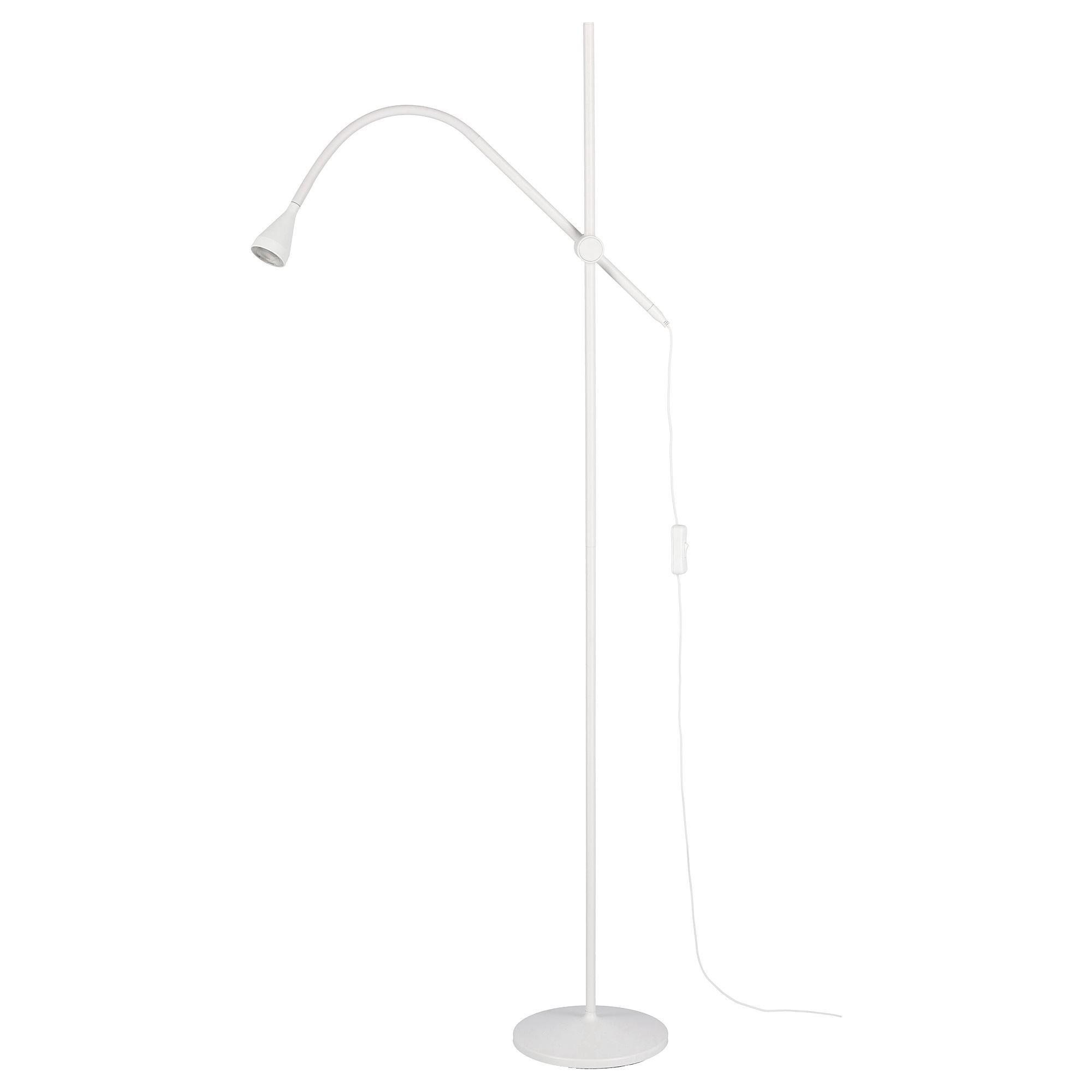 LED'li yer ve okuma lambası, beyaz