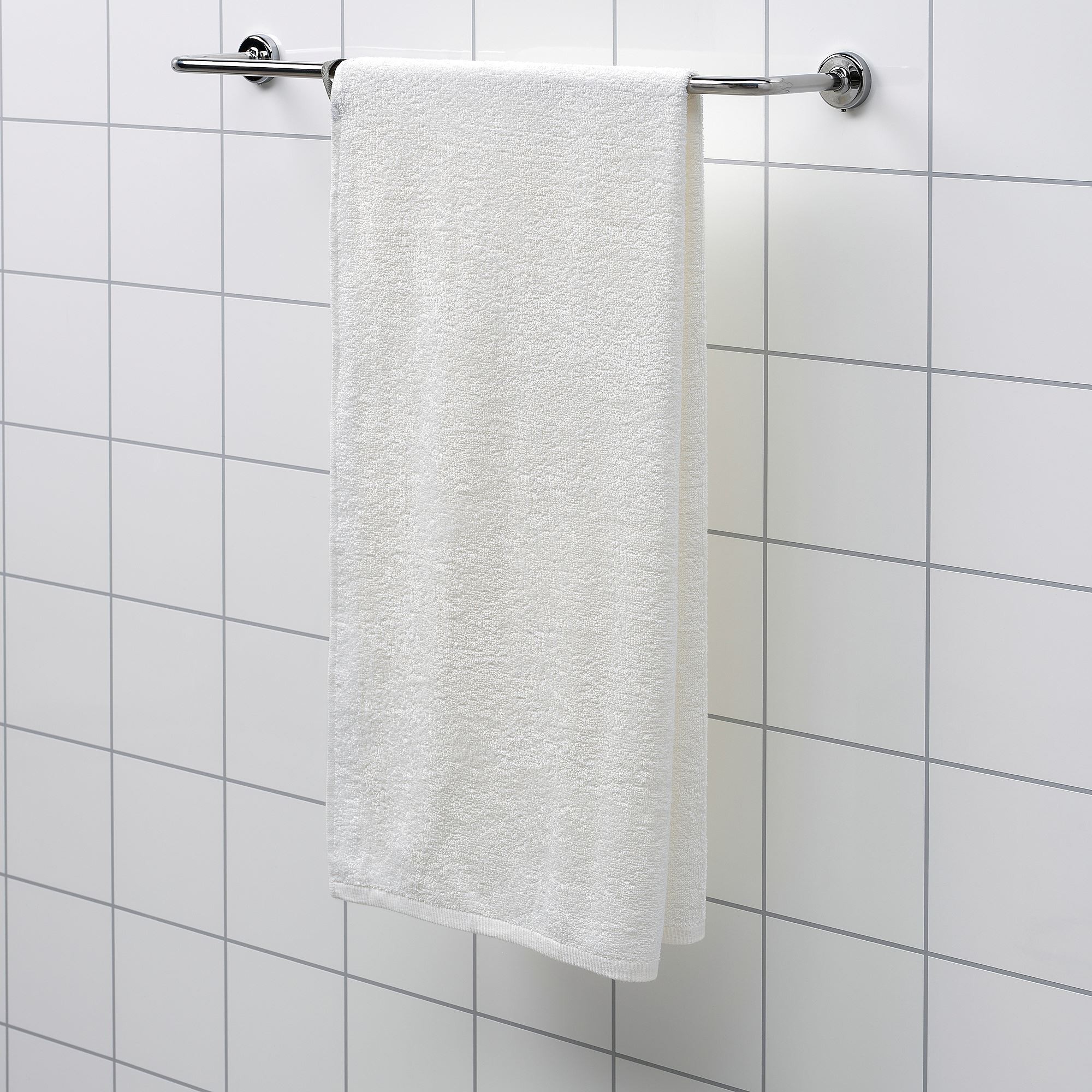 Banyo havlusu, beyaz, 70x140 cm
