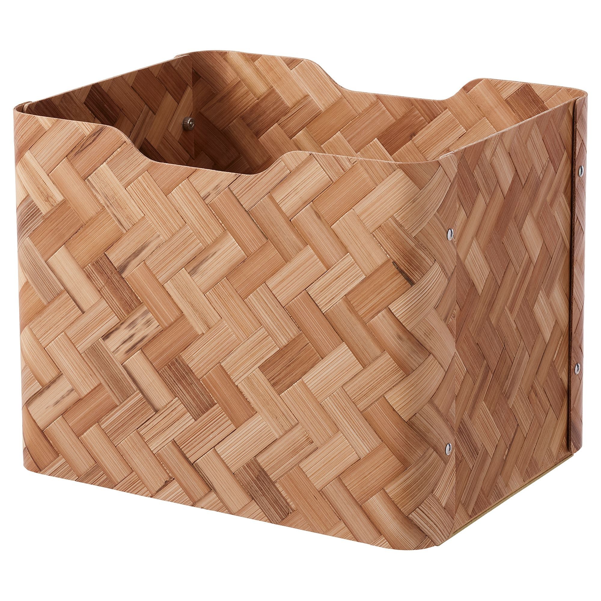 Kutu, bambu, 25x32x25 cm