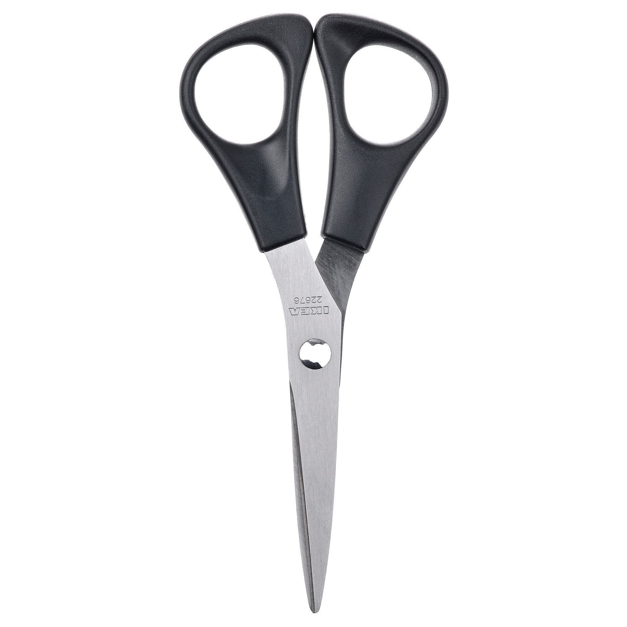 Mutfak makası, paslanmaz çelik-siyah, 14 cm