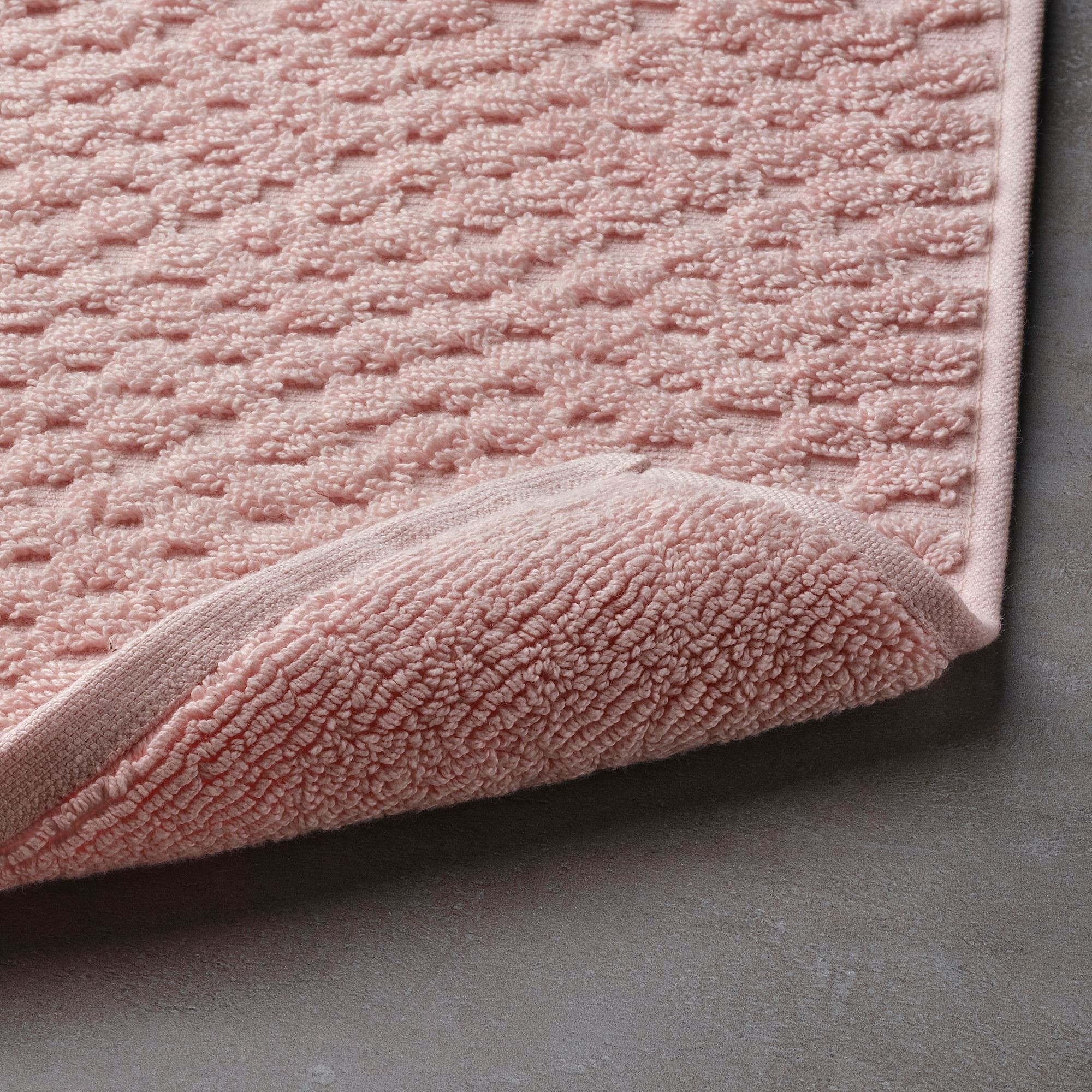Banyo paspası, uçuk pembe, 50x80 cm