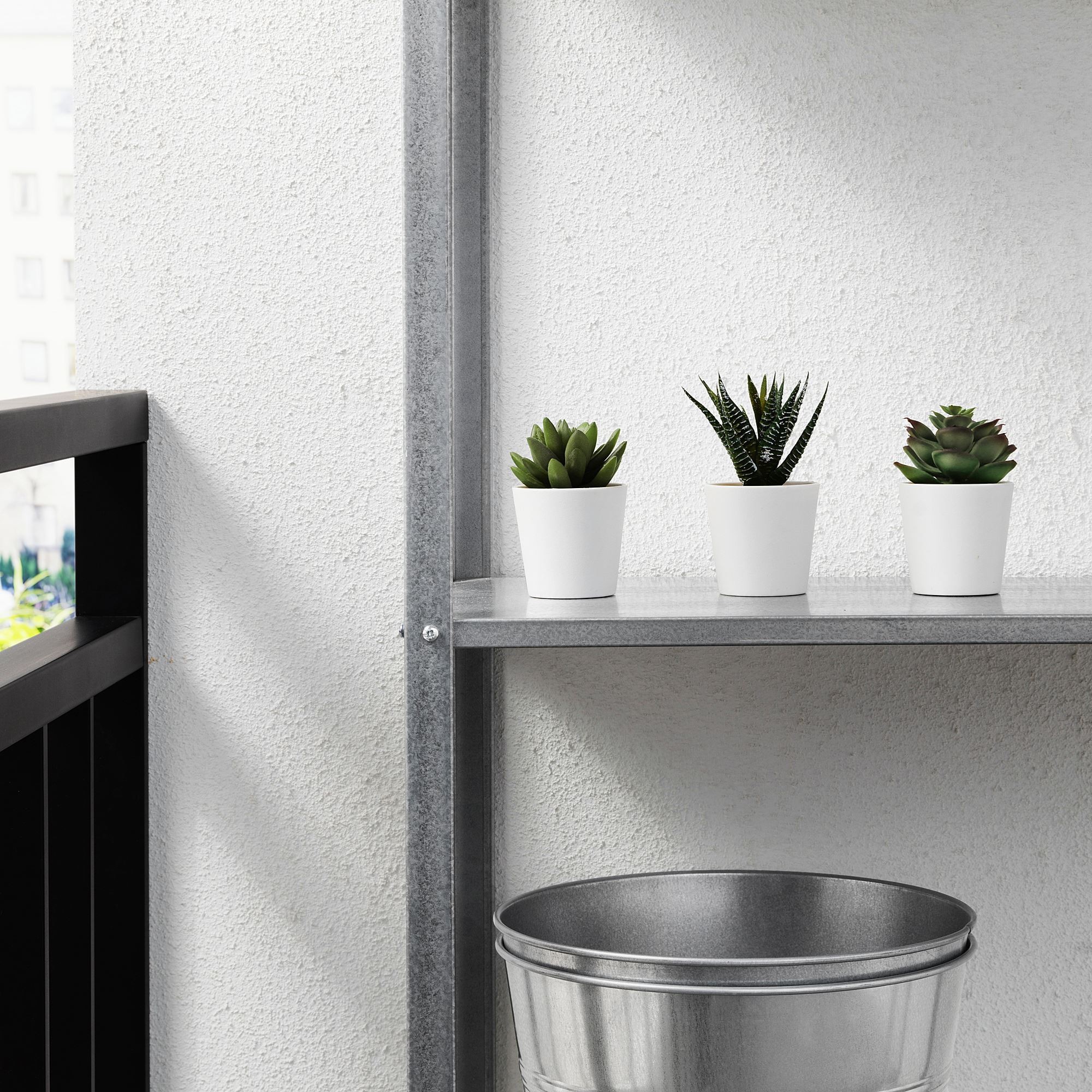 Saksılı yapay bitki, yeşil, 6 cm, 3 adet, kaktüs