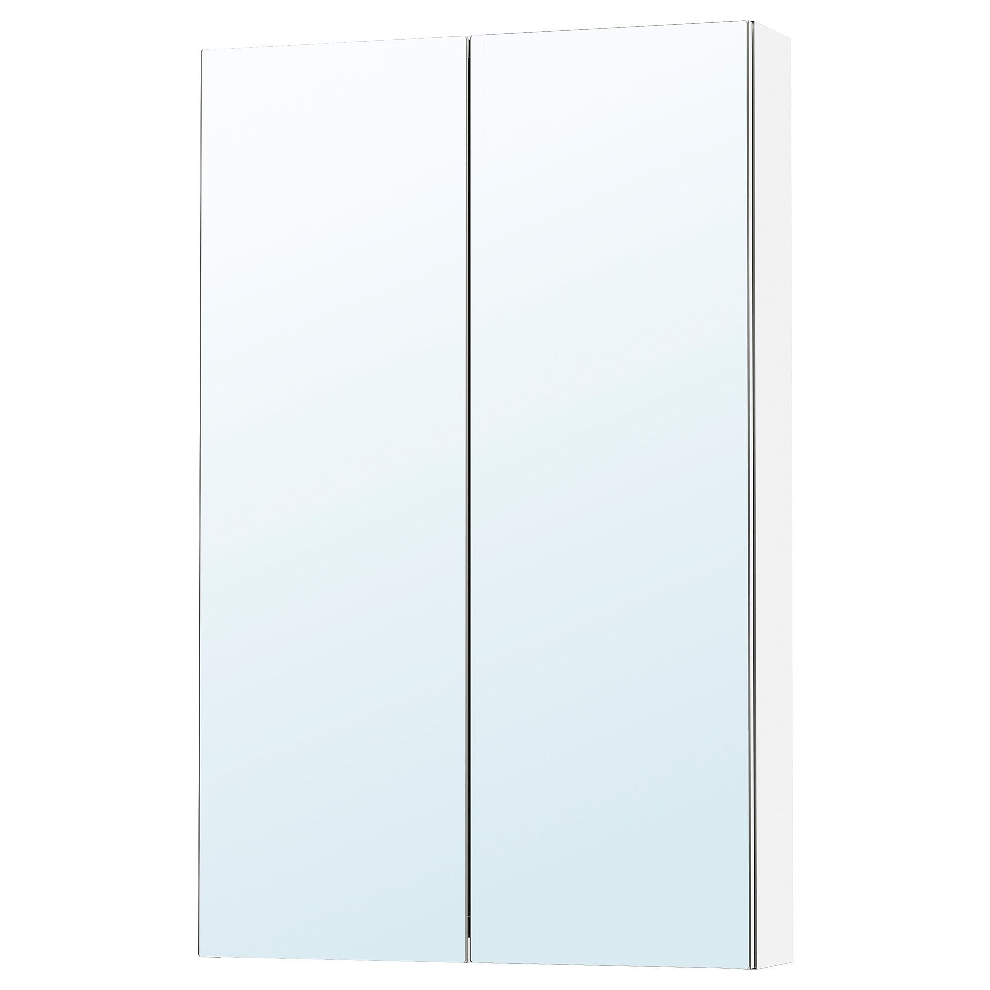 Banyo duvar dolabı, 60x15x95 cm, 2 ayna kapaklı