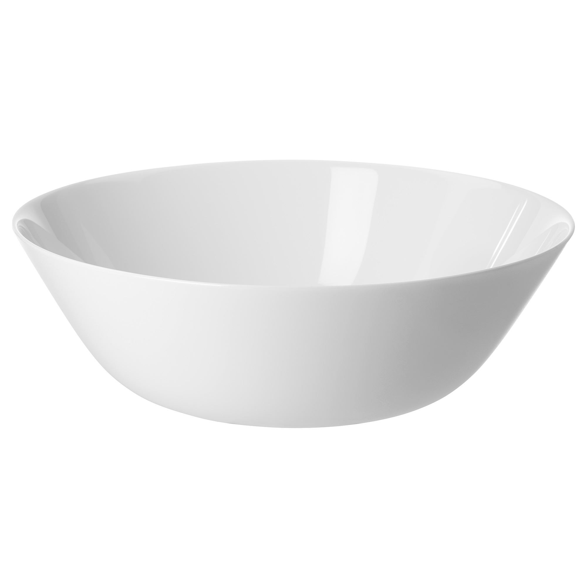Servis kasesi, beyaz, 23 cm
