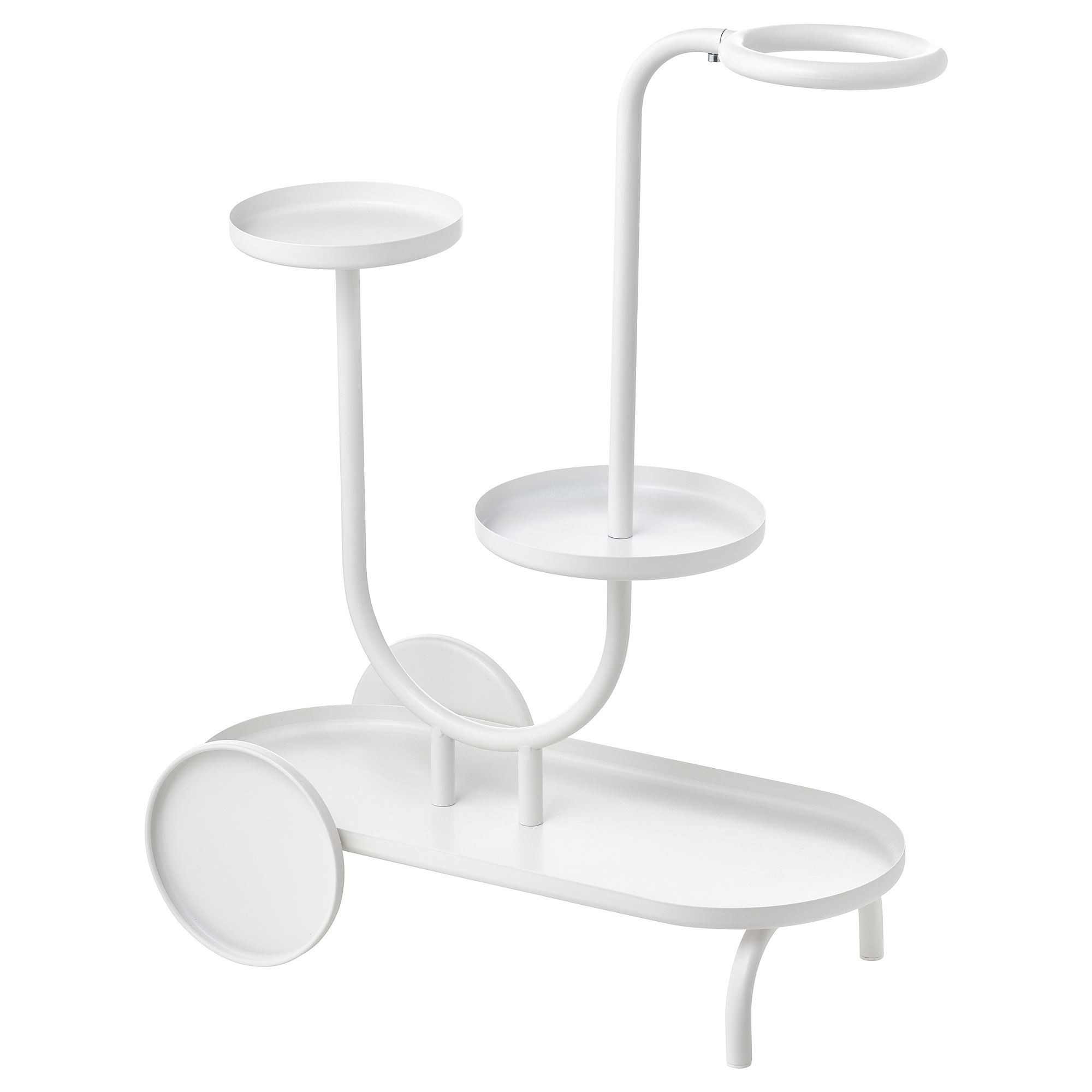 Çiçeklik, beyaz, 75 cm