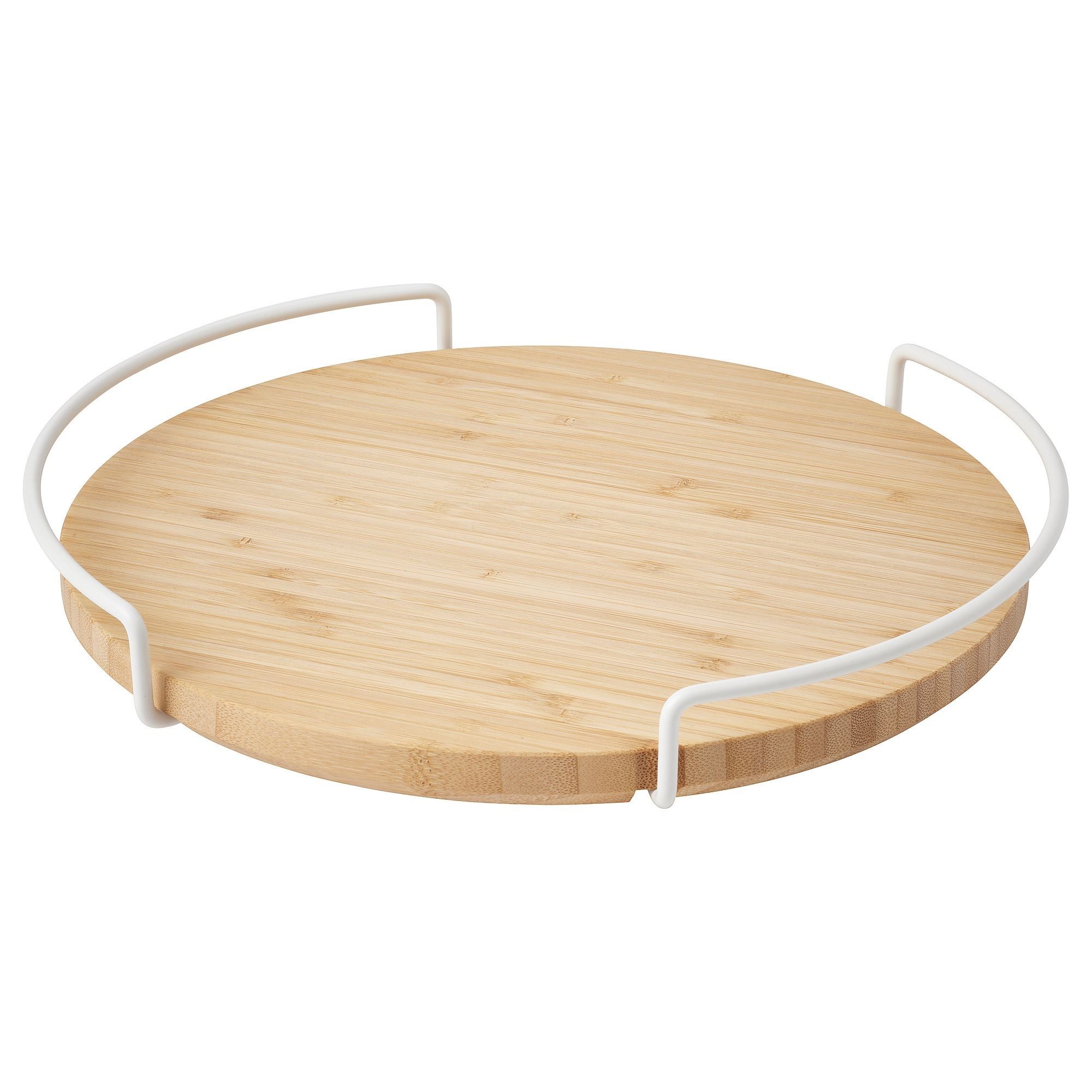 Dönen tabla, bambu, 28 cm