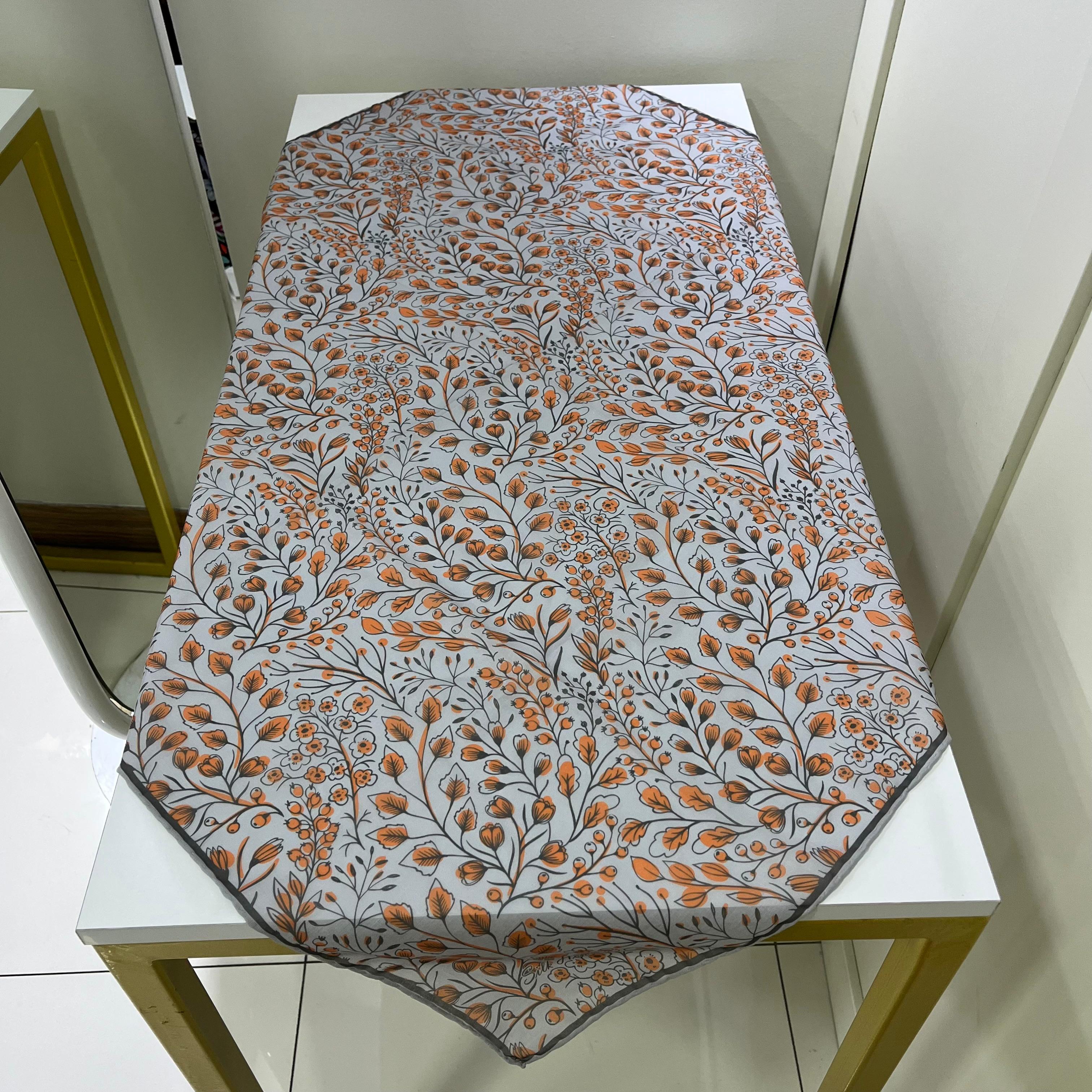 Silk Home Narin Dallar - Taş-Turuncu