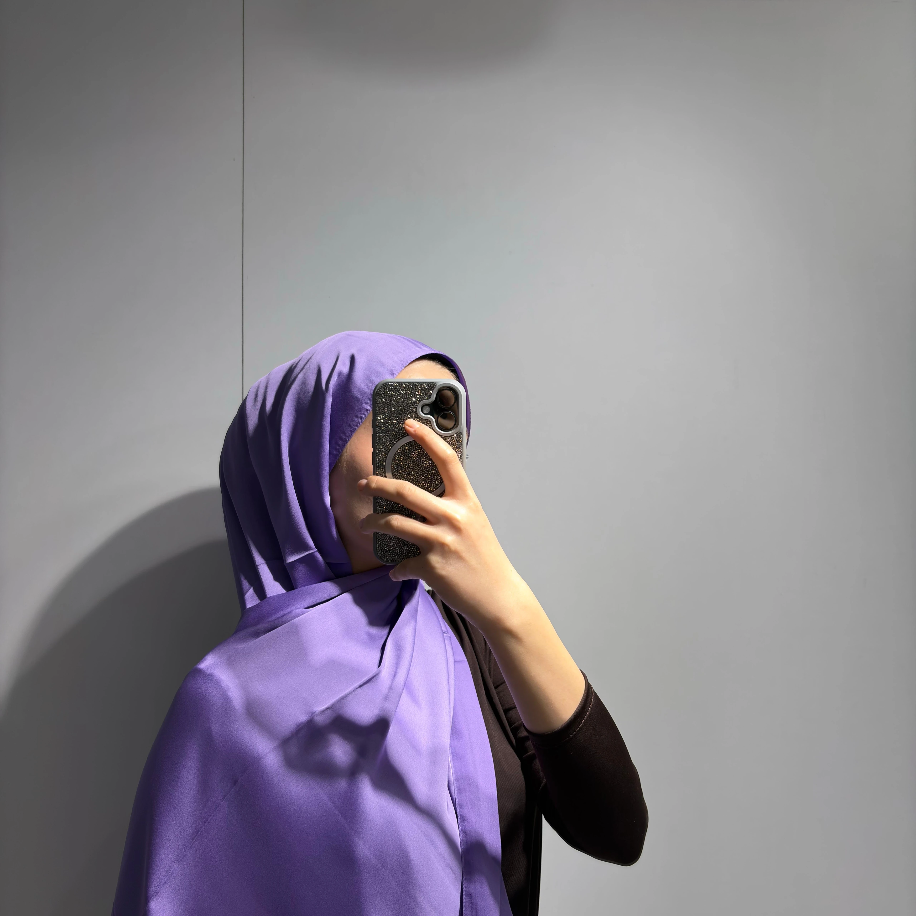 KC Kumlu İpek Şal - Lila