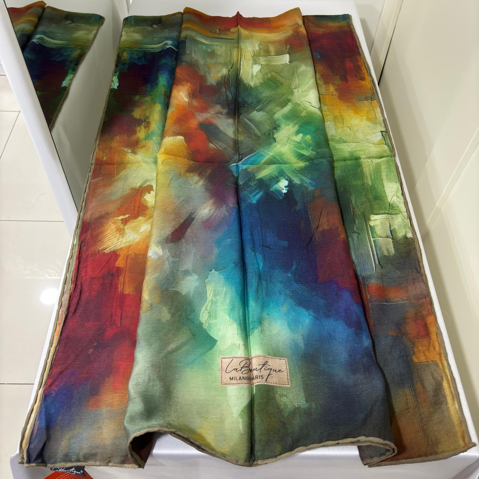 La Boutique Desenli Güz / Yaz Esintisi Şal GYSS235301