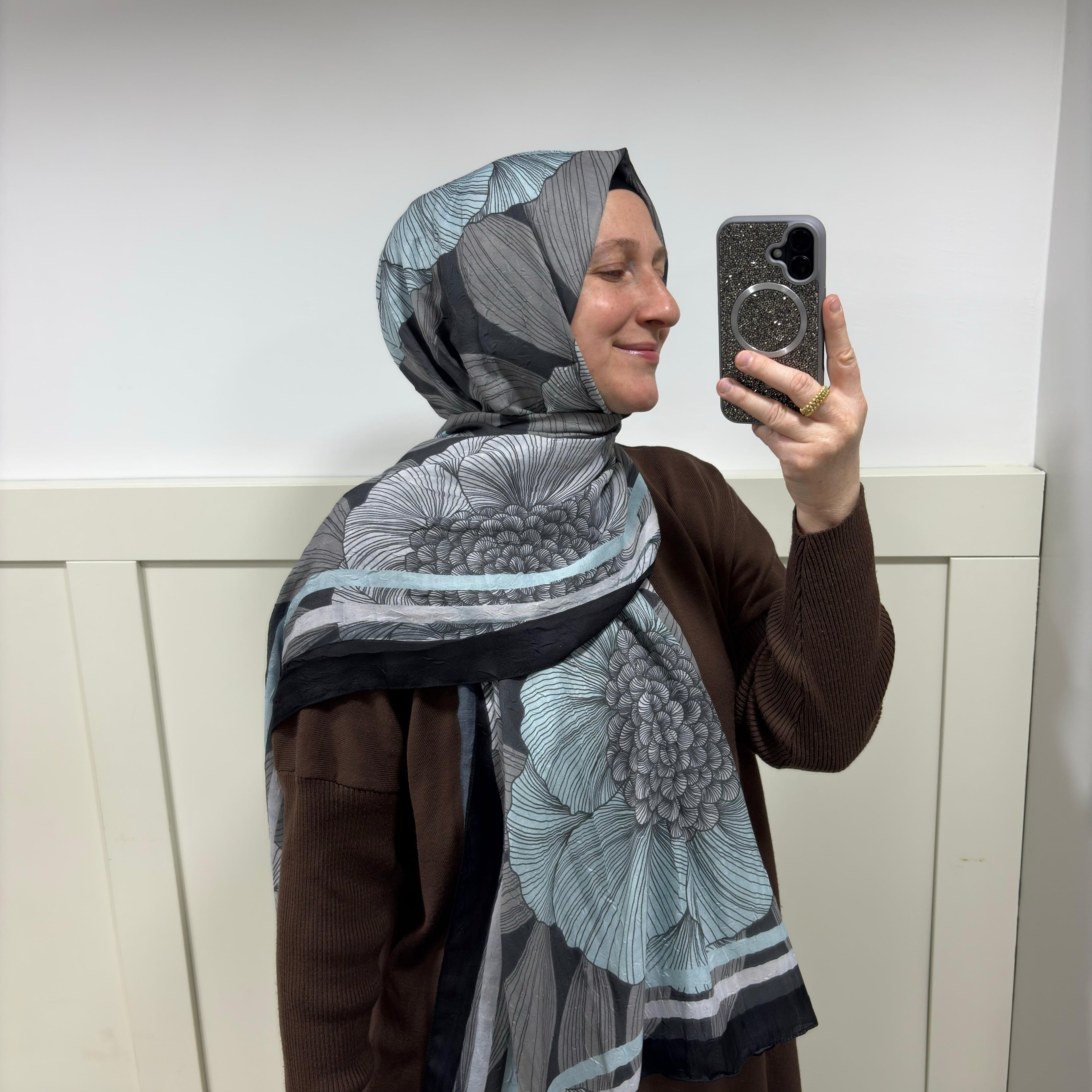 Modakaşmir Sonbahar Esintisi Bambu Şal