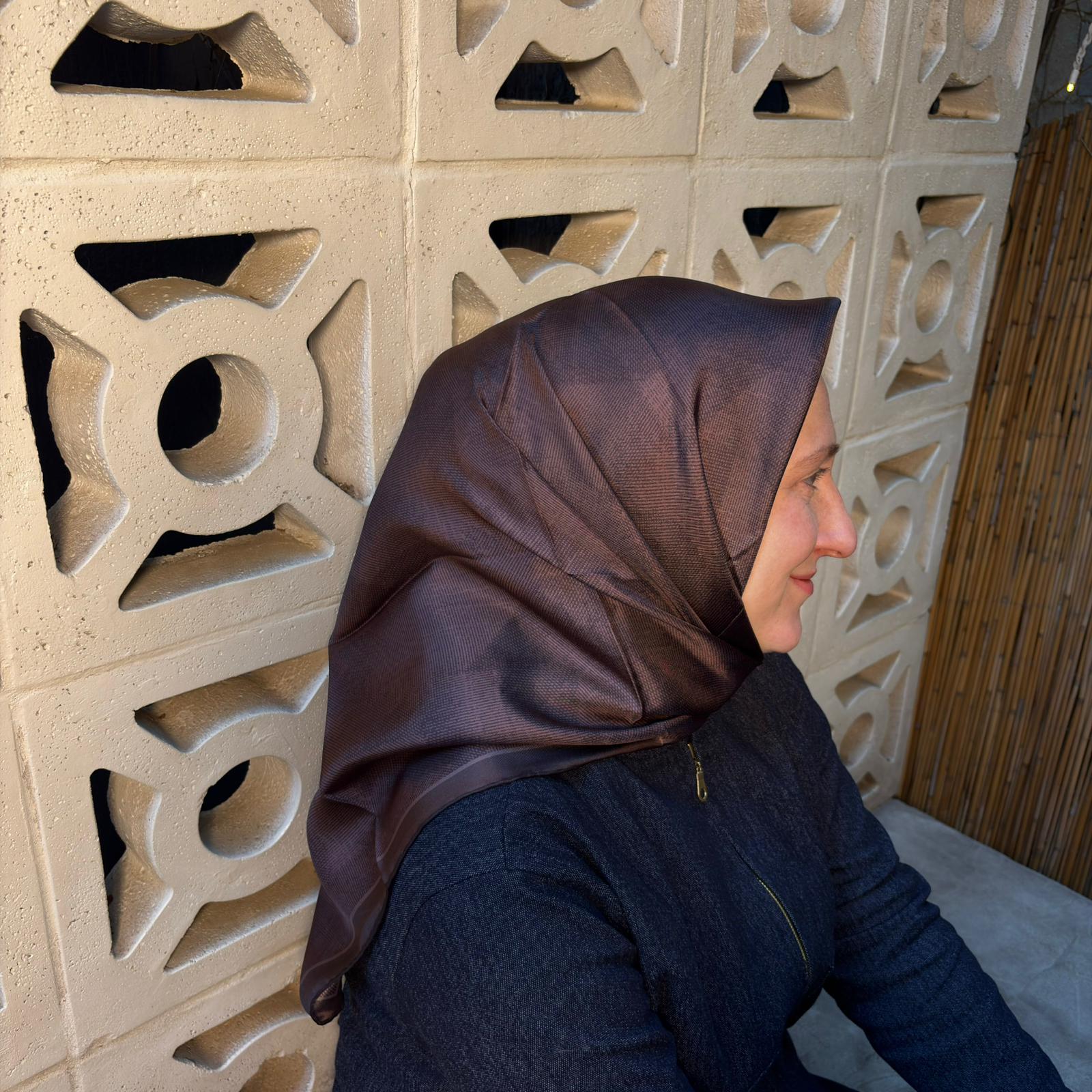 Belli 2025-2026 Sonbahar Kış Kreasyonu İpek Eşarp