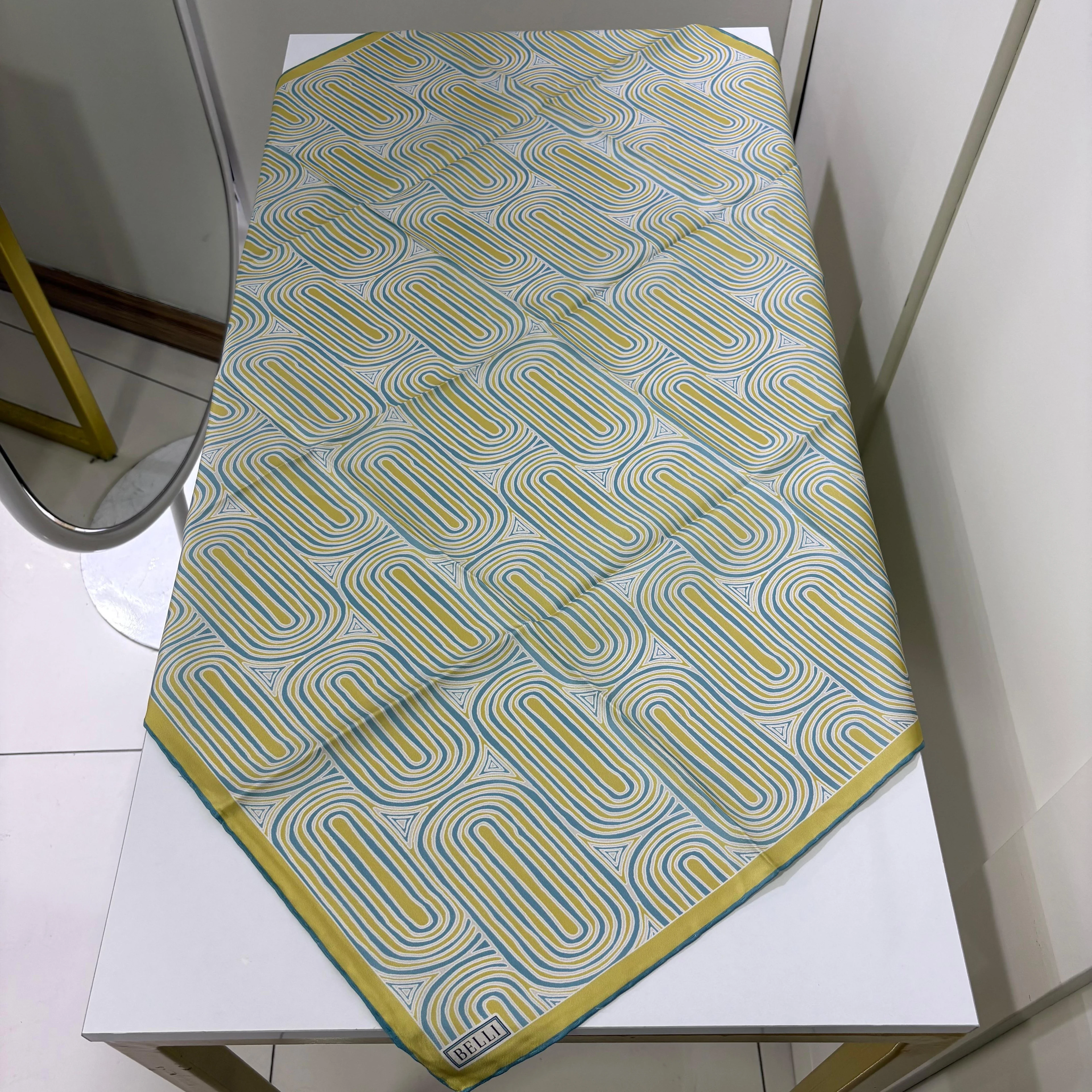 Belli 2025-2026 Sonbahar Kış Kreasyonu İpek Eşarp