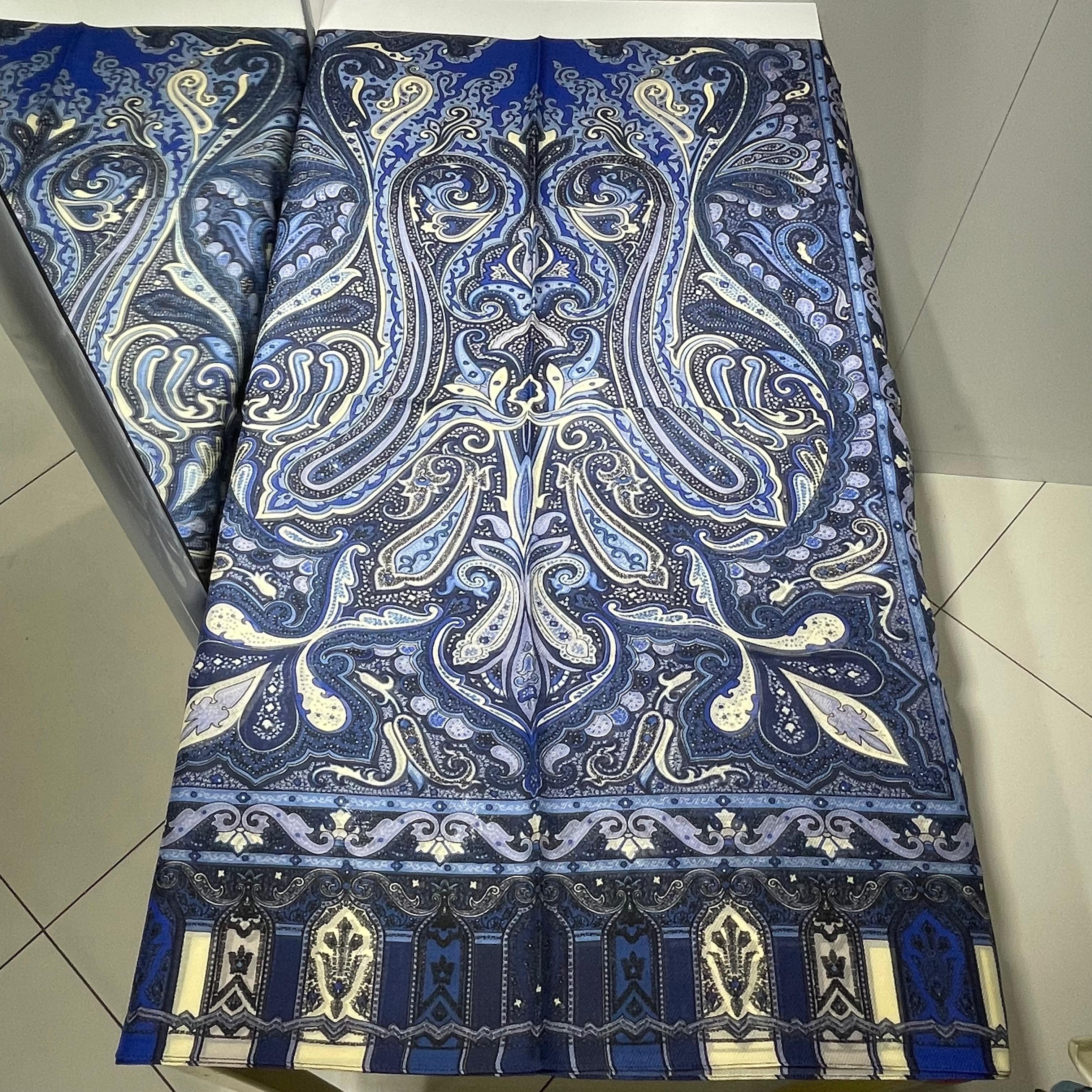 MorenoSilk Blue Liora