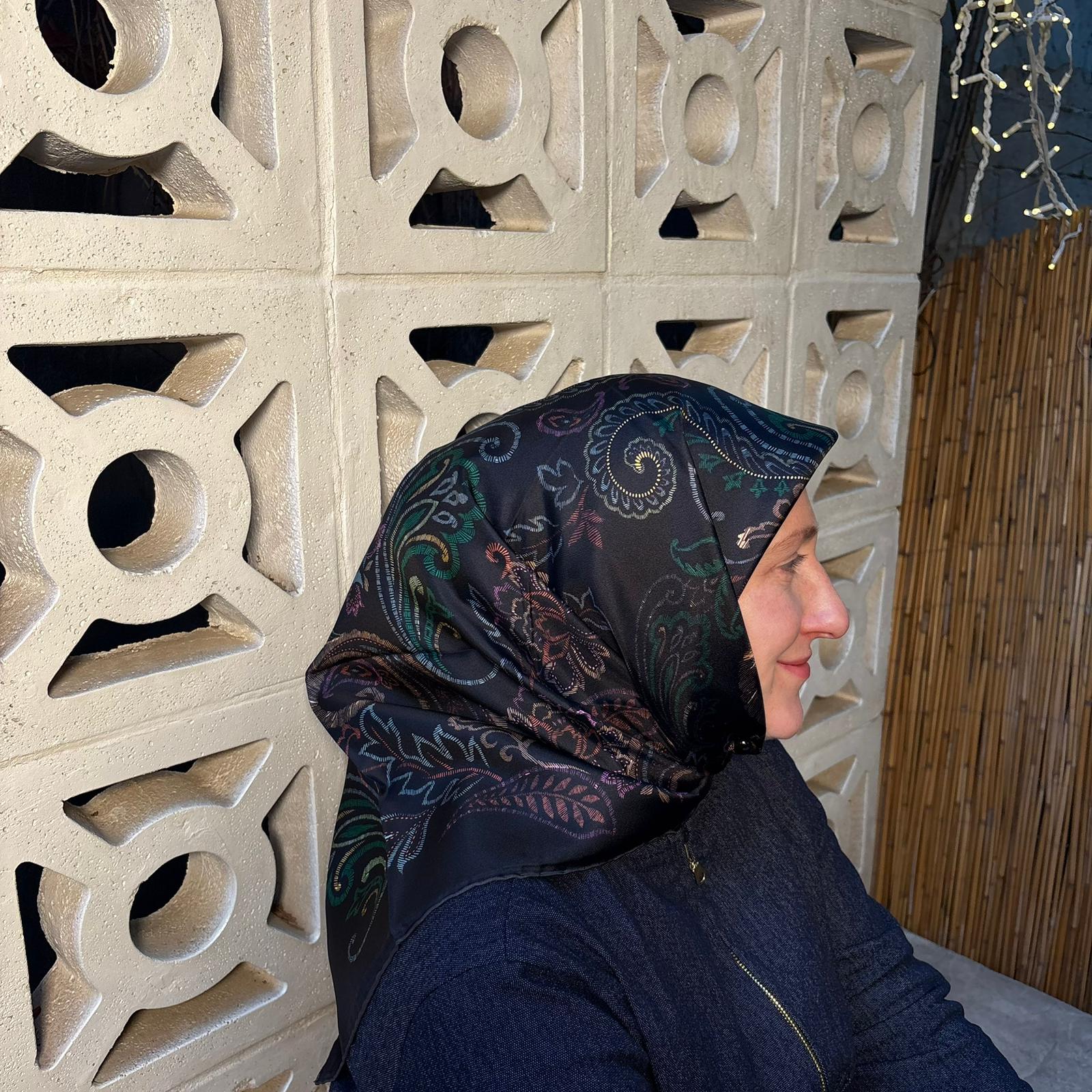 Belli 2025-2026 Sonbahar Kış Kreasyonu İpek Eşarp